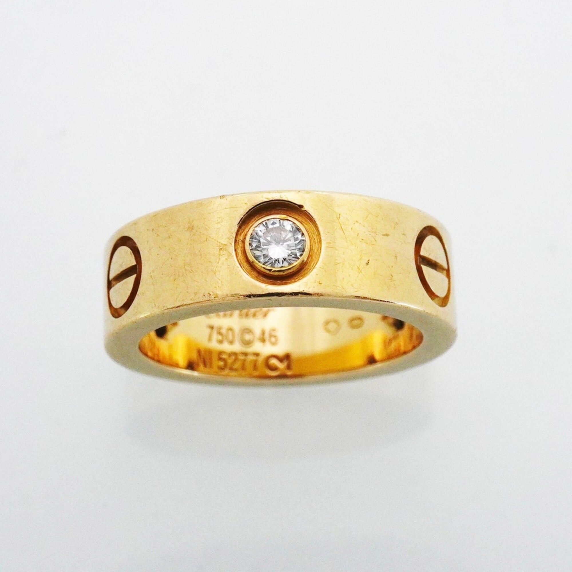 Cartier Yellow Gold (18K) Band Ring (Pre-Owned)