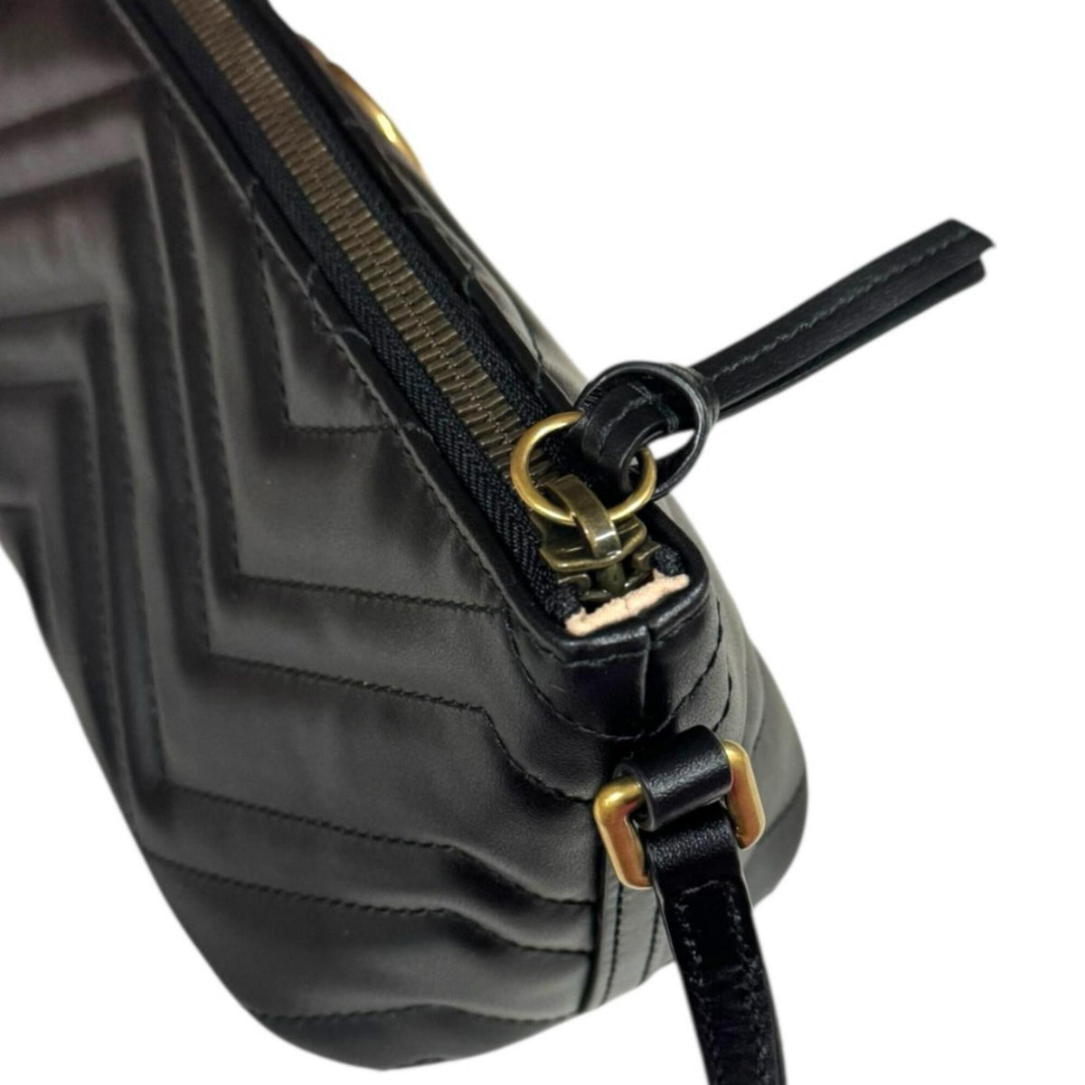 Gucci Black Leather Handbag (Pre-Owned)
