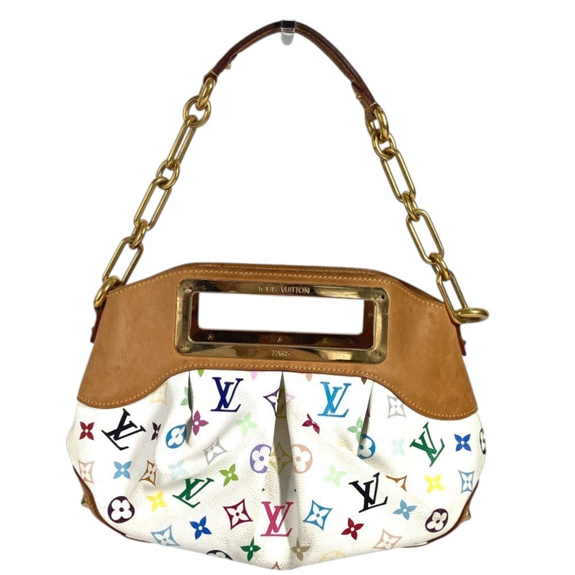 Louis Vuitton Monogram Multi-Color White Monogram Multicolore Handbag Shoulder Bag (Pre-Owned)