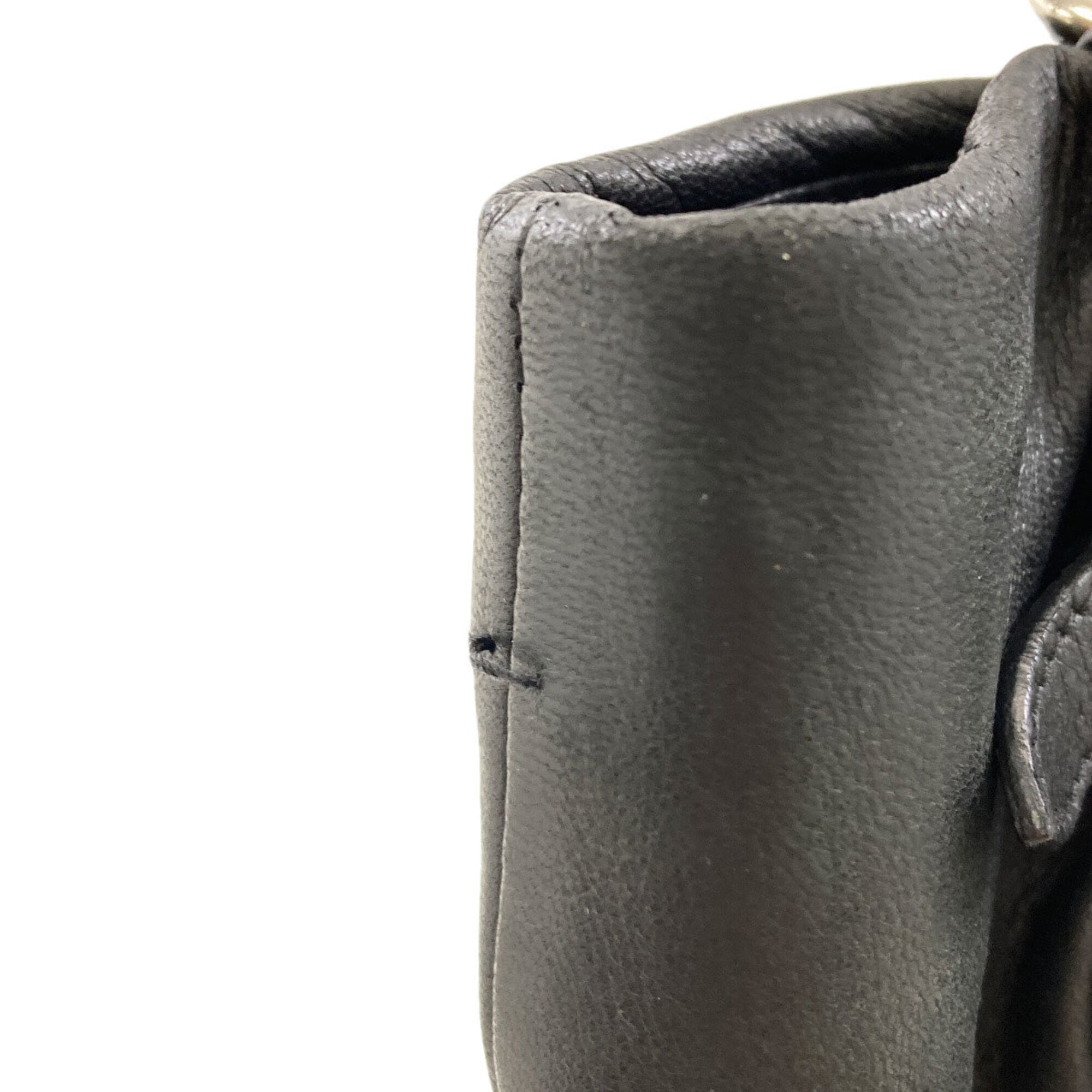 Prada Black Leather Handbag (Pre-Owned)