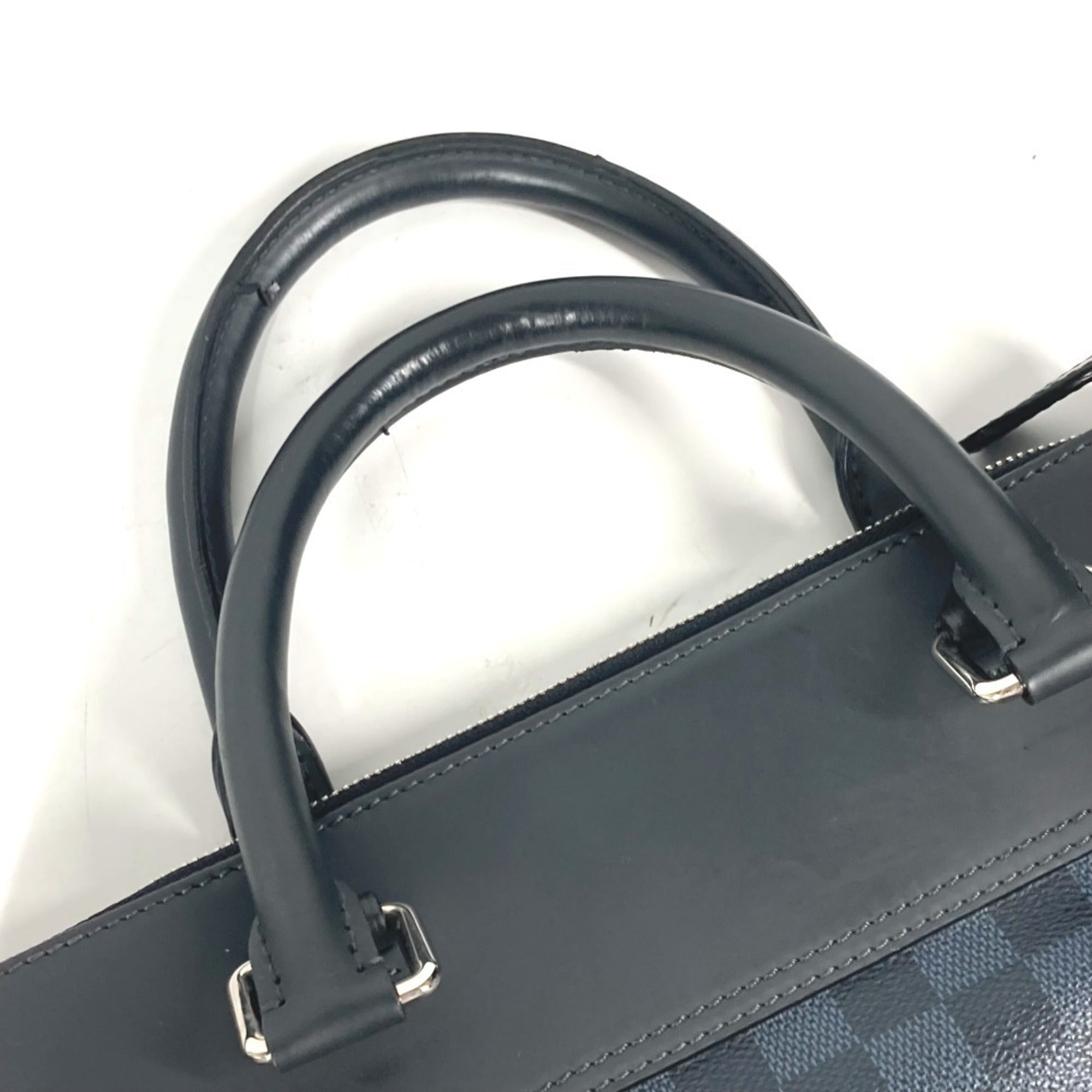 Louis Vuitton Navy Handbag Shoulder Bag Tote Bag (Pre-Owned)