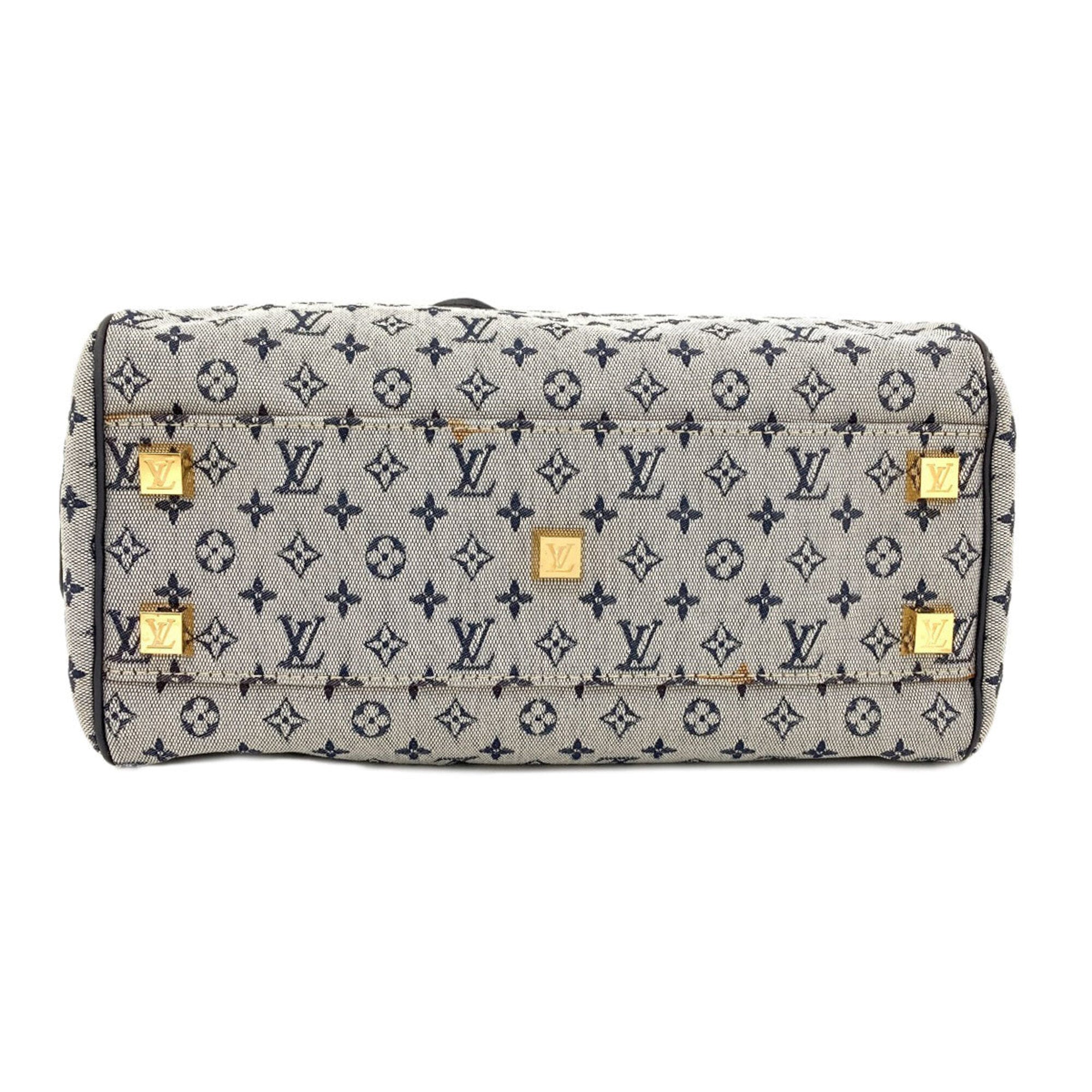 Louis Vuitton Navy Monogram Boston Bag (Pre-Owned)