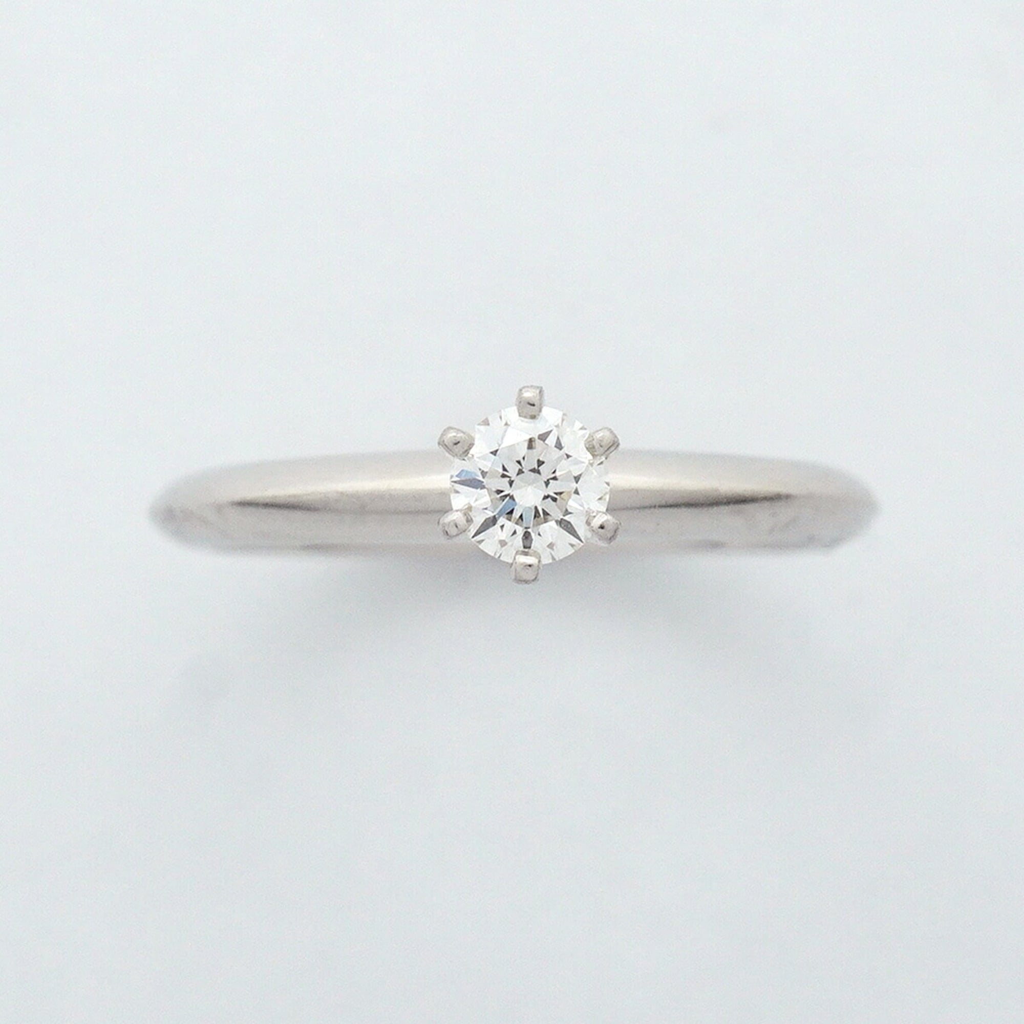 Tiffany Platinum 950 Band Ring (Pre-Owned)