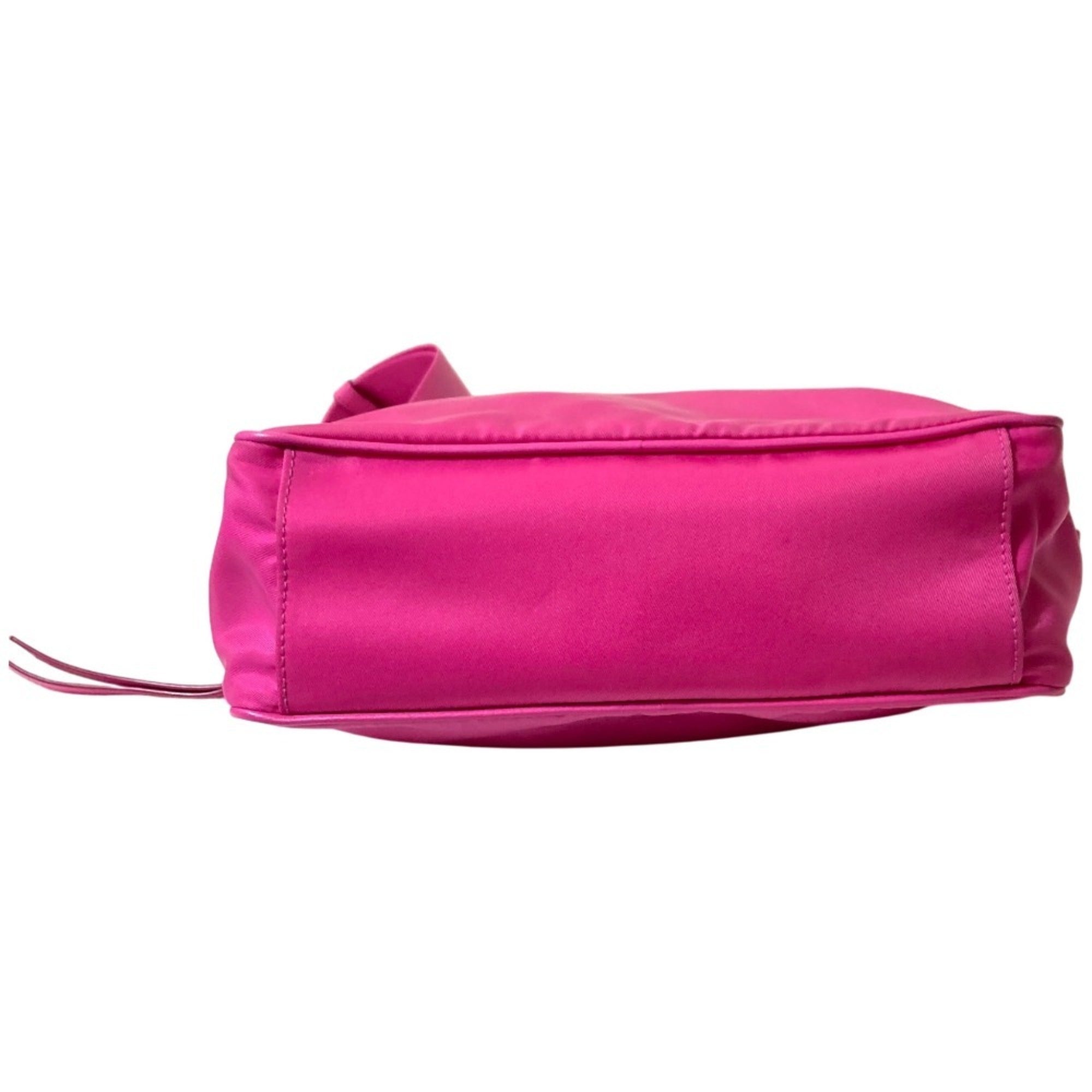 Prada Pink Nylon Canvas Shoulder Bag (Pre-Owned)