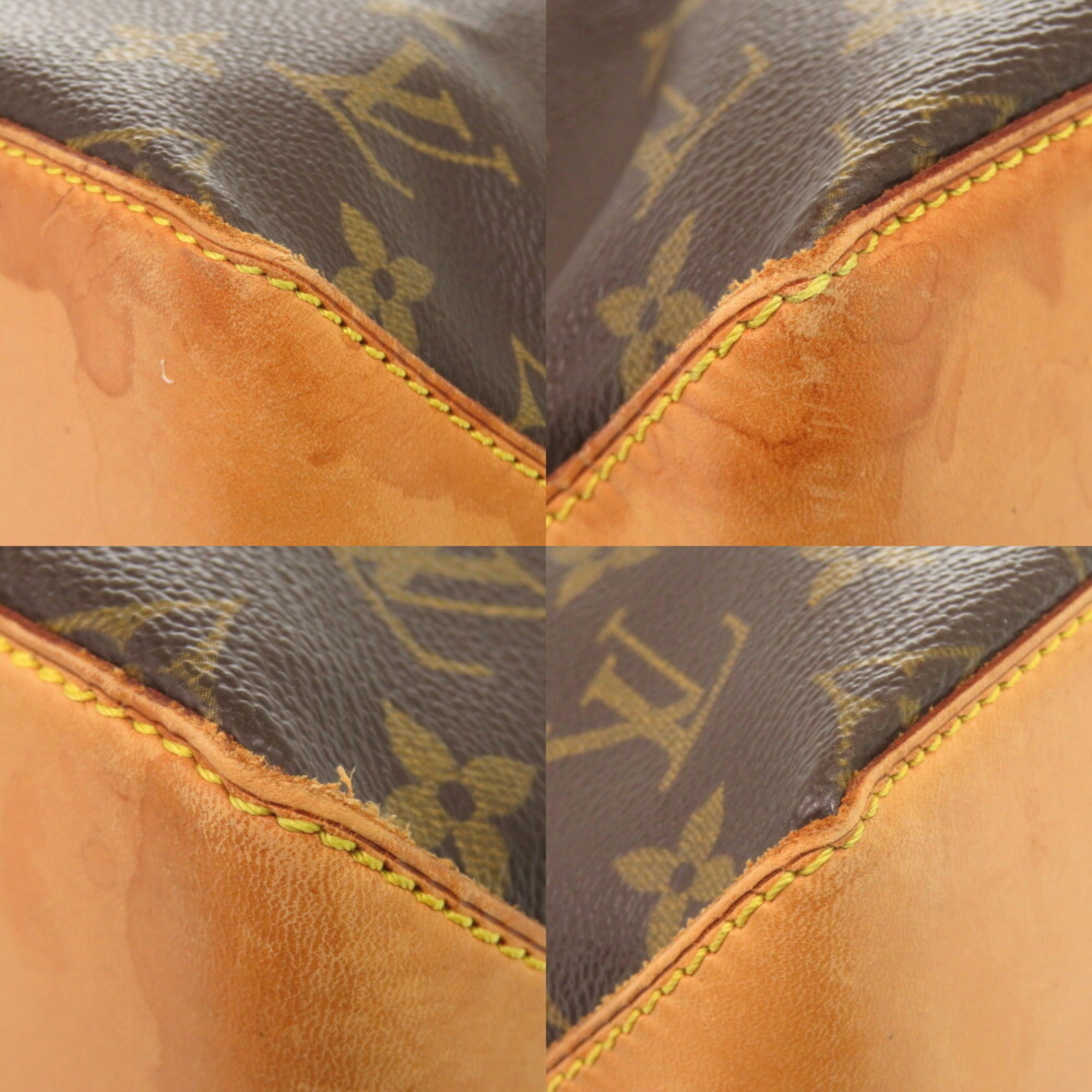 Louis Vuitton Brown Monogram Monogram Handbag Tote Bag (Pre-Owned)