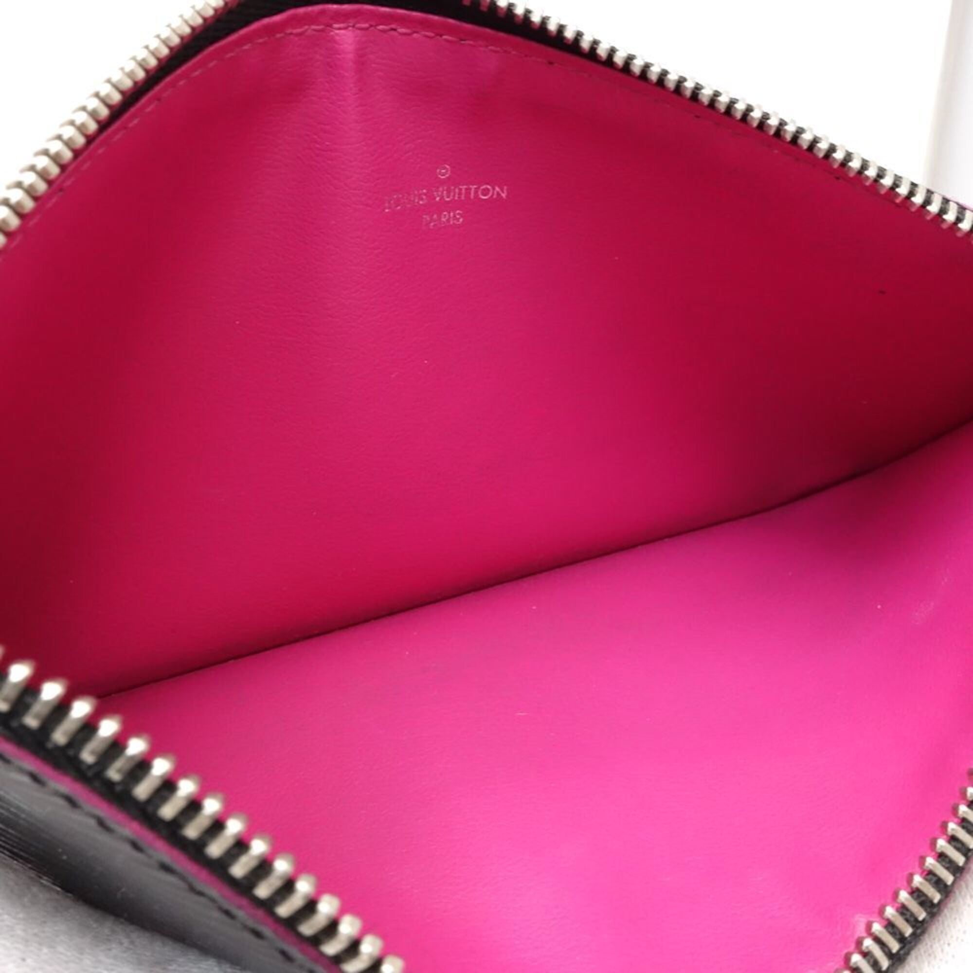 Louis Vuitton Epi Hot Pink Noir Epi Leather Pochette (Pre-Owned)