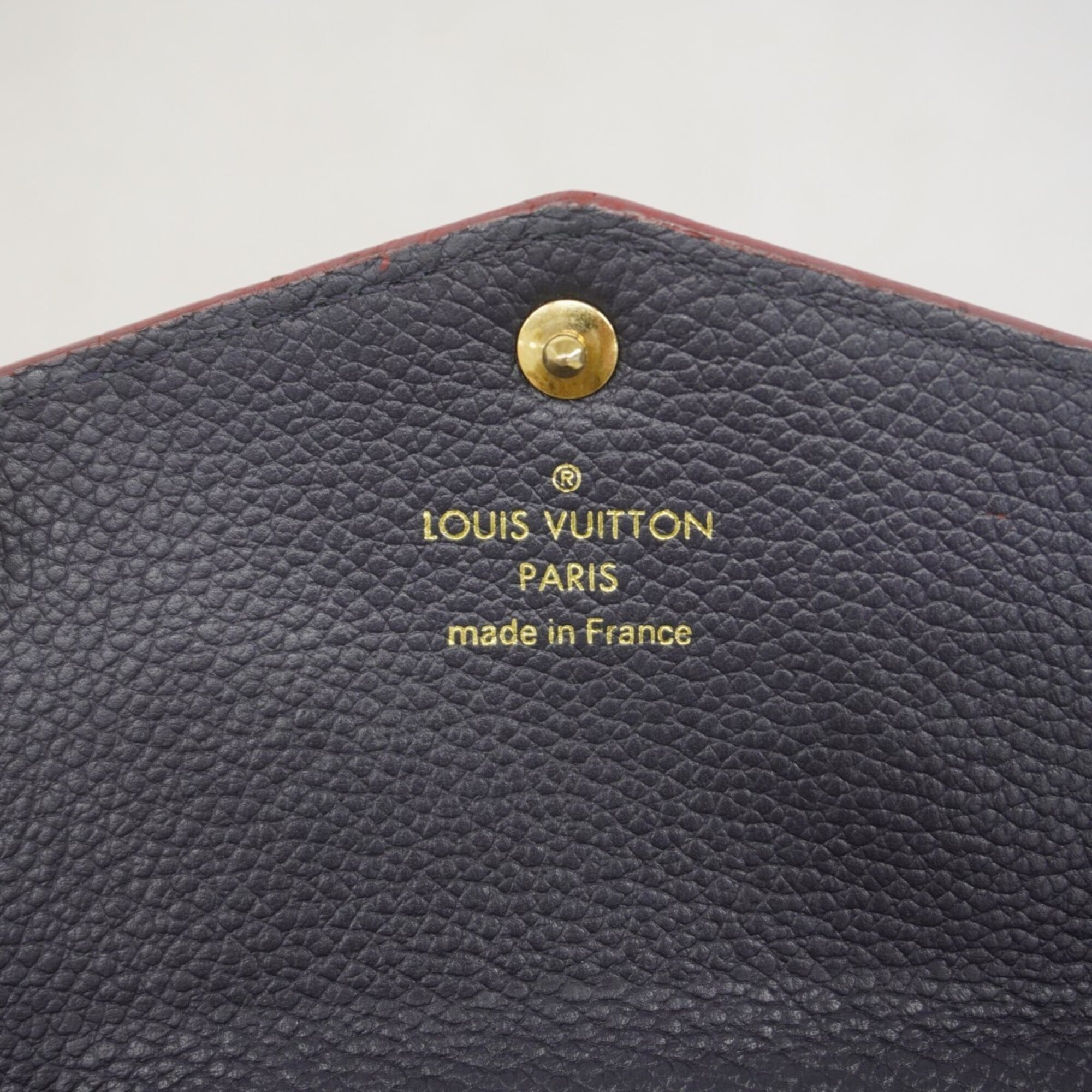 Louis Vuitton Marine Rouge Coin Purse/Coin Case (Pre-Owned)