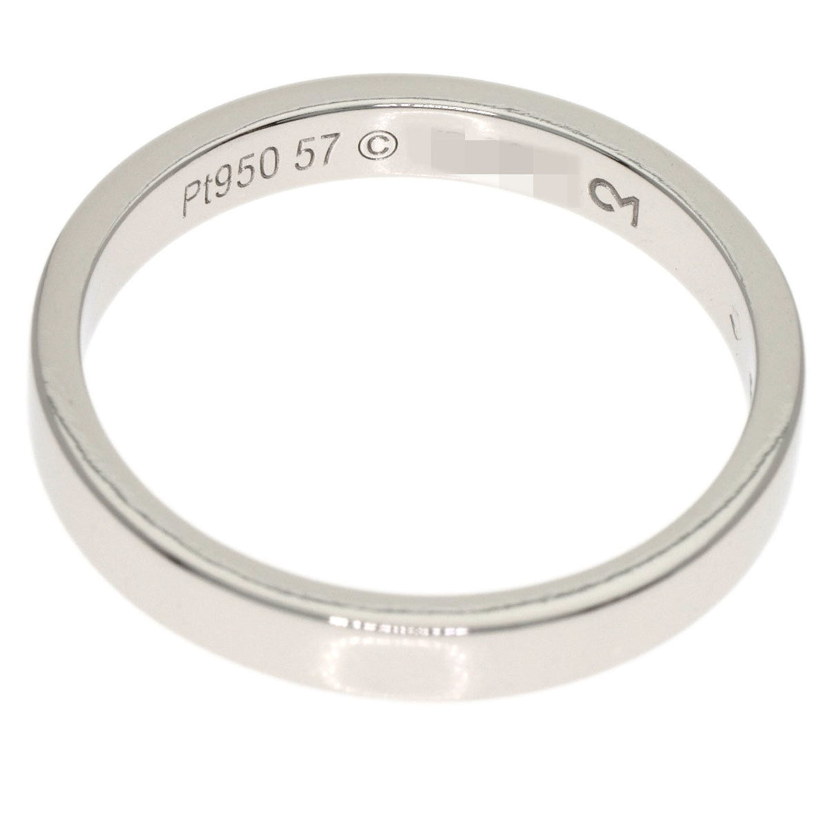 Cartier Platinum 950 Band Ring (Pre-Owned)