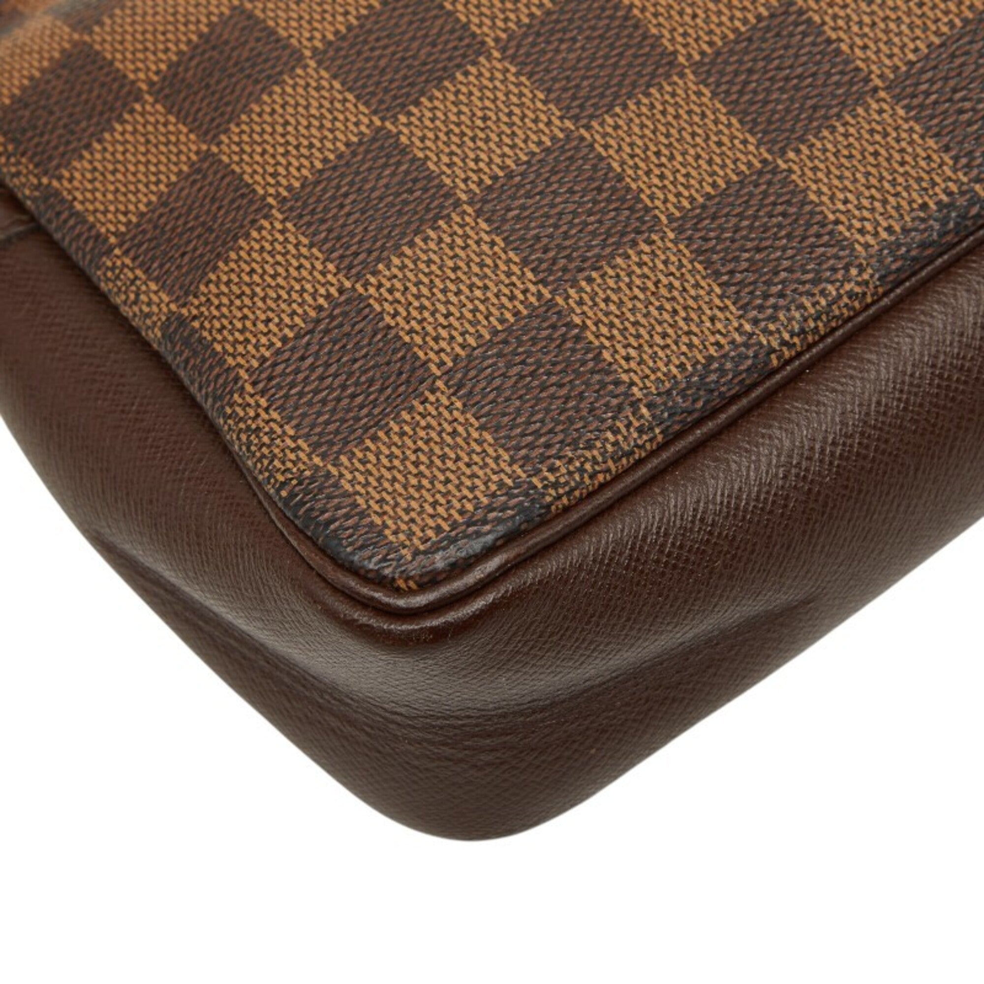 Louis Vuitton Brown Pvc Leather Handbag (Pre-Owned)