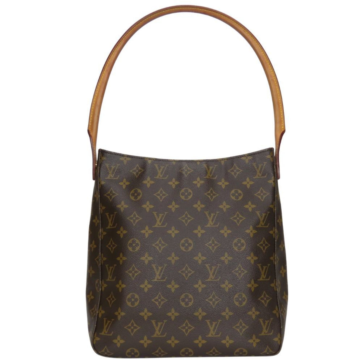 Louis Vuitton Monogram Brown Monogram Leather Shoulder Bag (Pre-Owned)