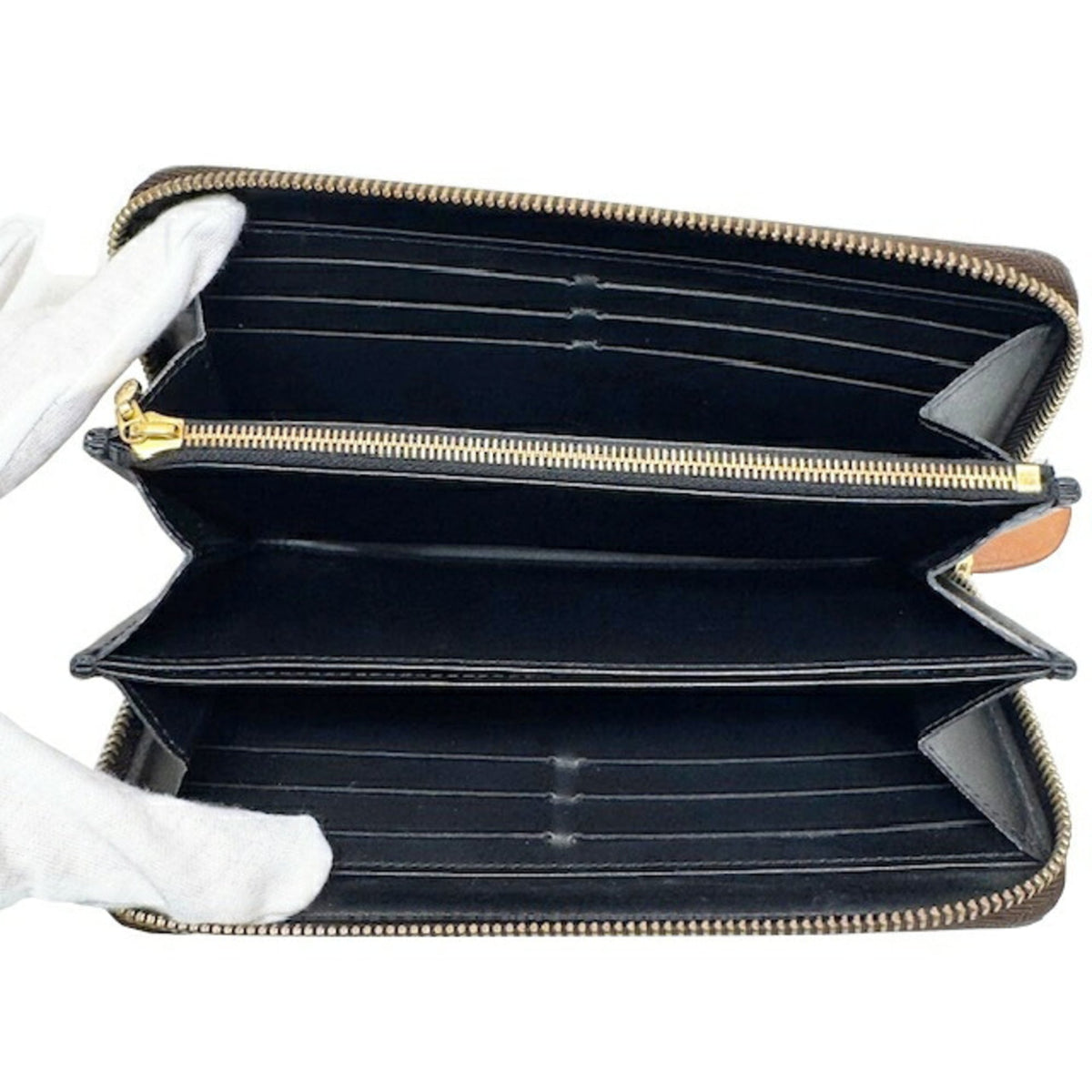 Louis Vuitton Monogram Monogram Reverse Monogram Reverse Long Wallet (Bi-Fold) (Pre-Owned)
