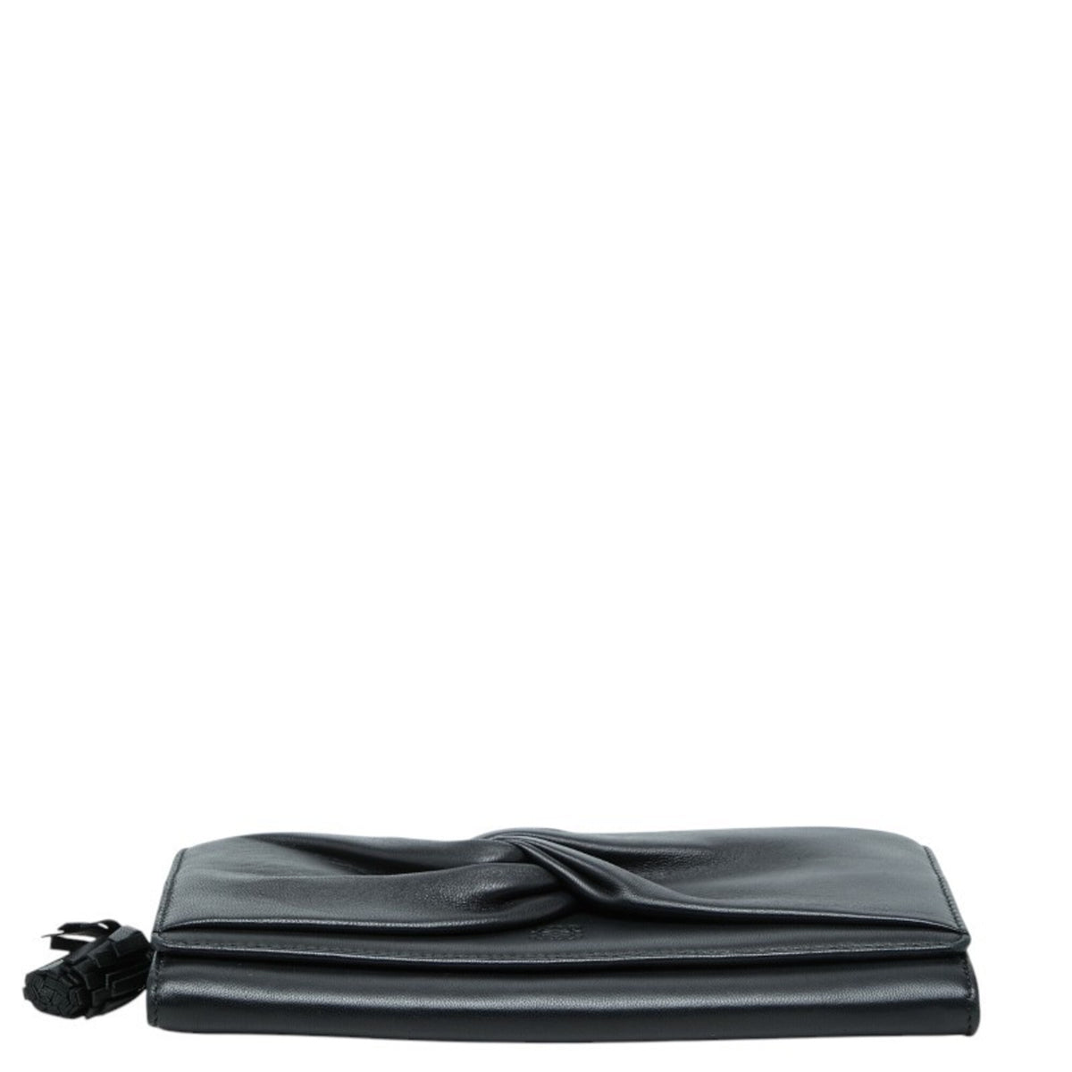 Loewe Black Leather Chain/Shoulder Wallet (Pre-Owned)
