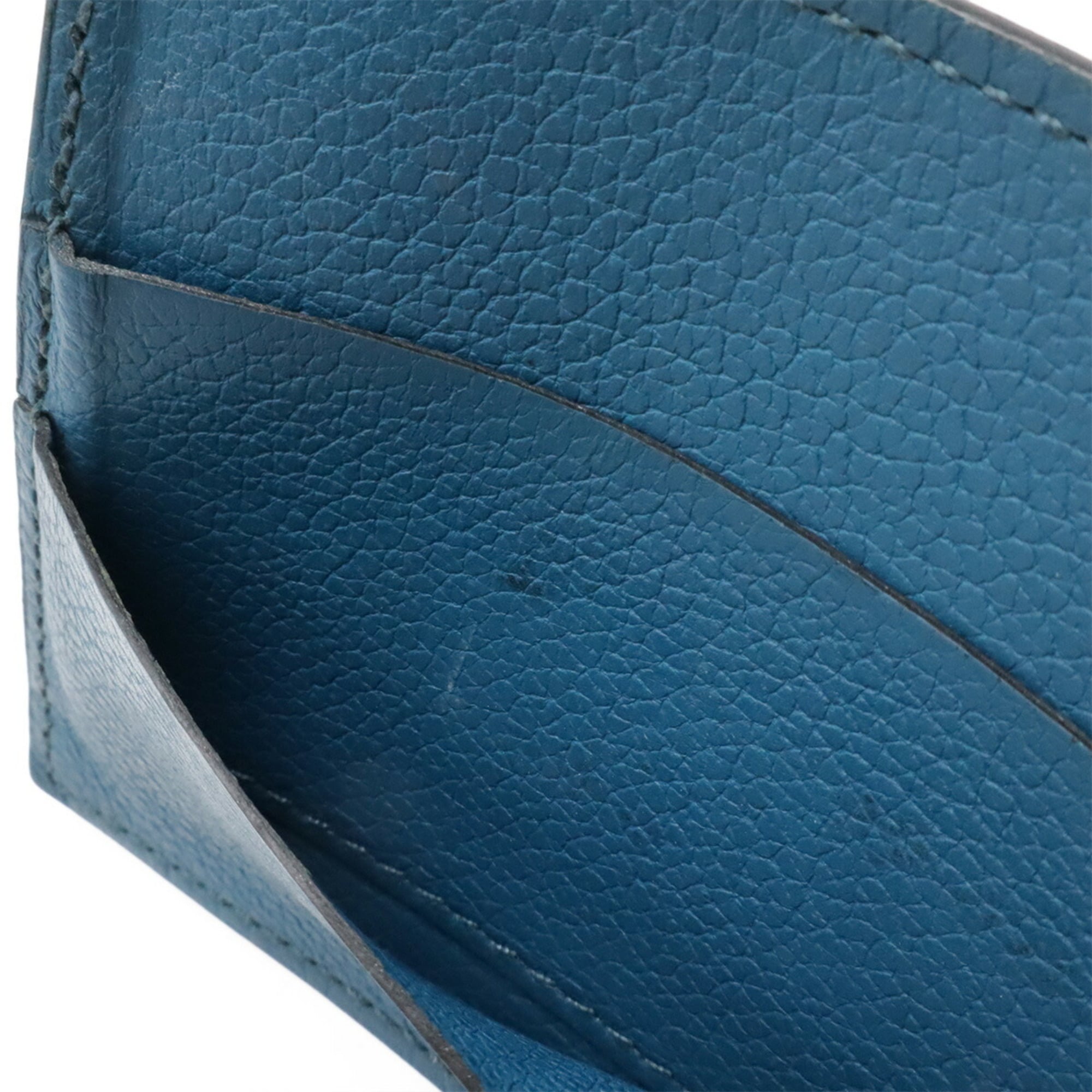 Hermes Blue Epsom Leather Wallet (Bi-Fold) (Pre-Owned)