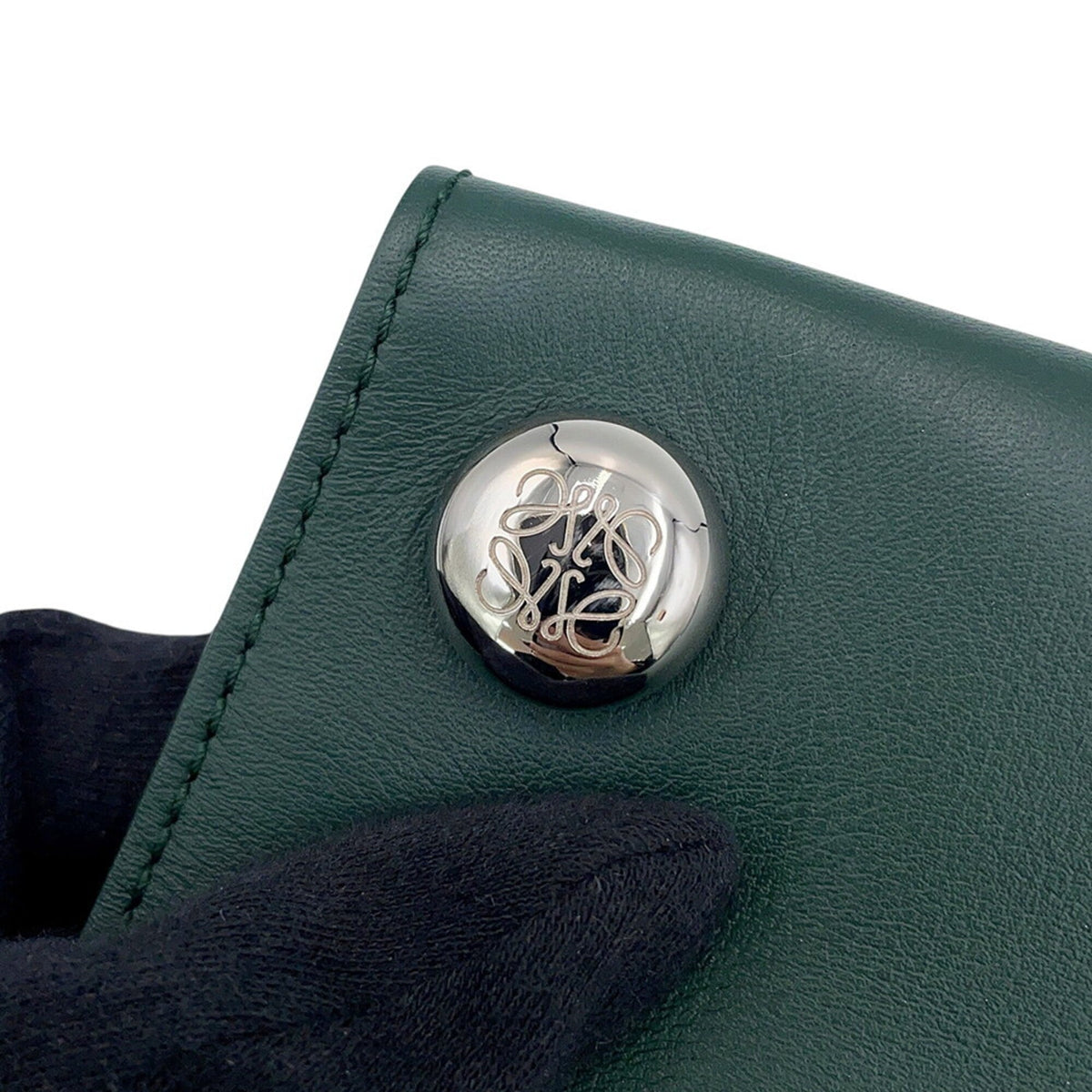 Loewe Leather Handbag Shoulder Bag (Pre-Owned)