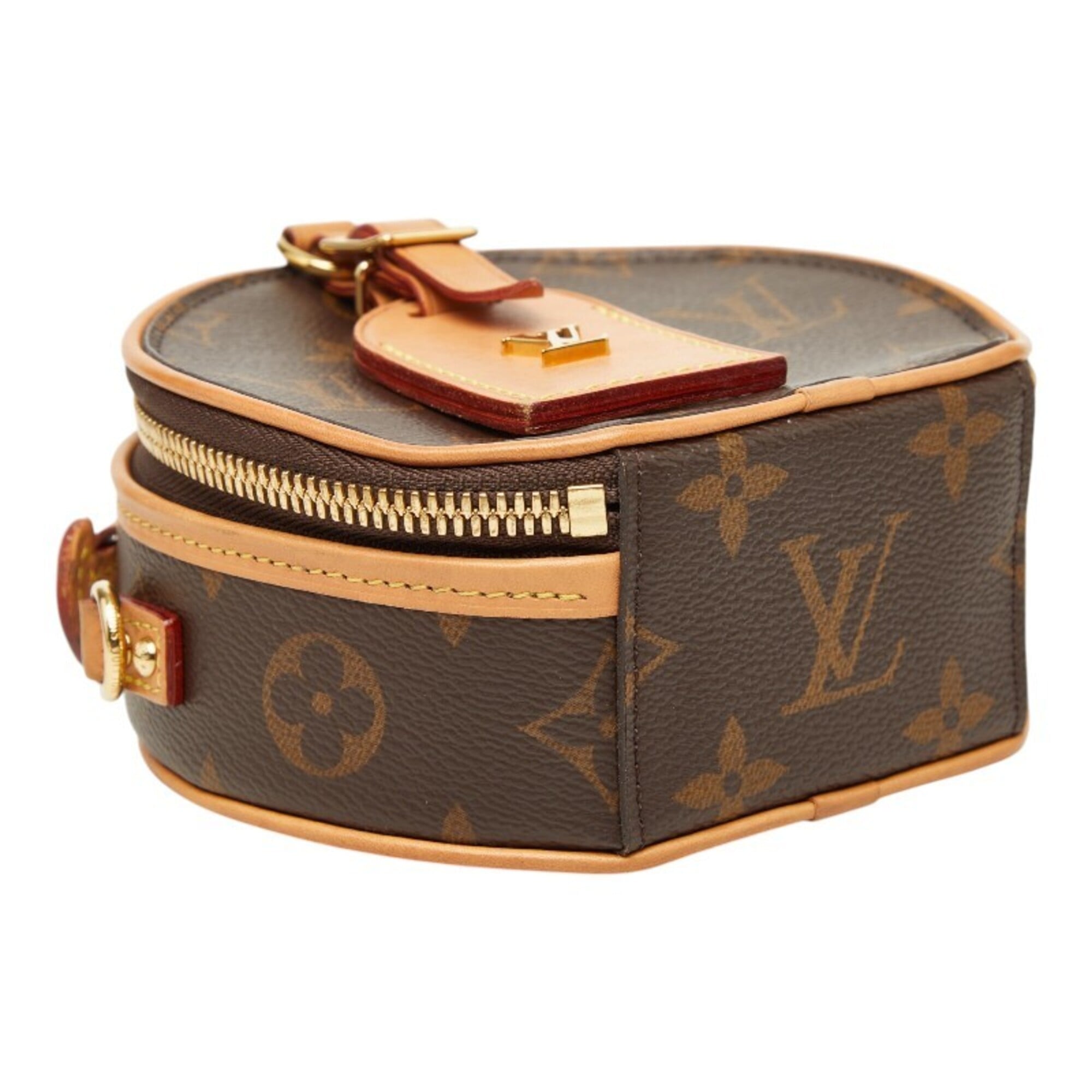 Louis Vuitton Brown Pvc Leather Handbag Shoulder Bag (Pre-Owned)
