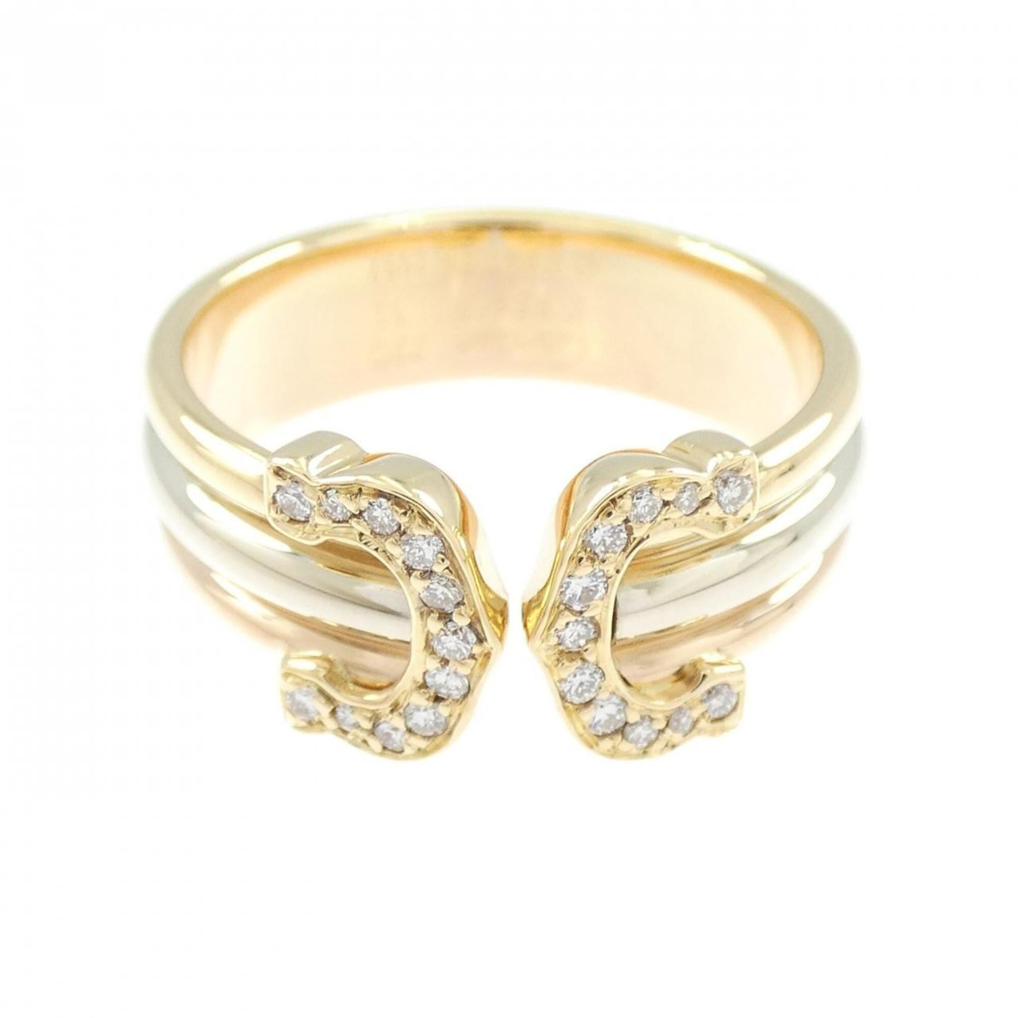 Cartier Yellow Gold (18K) Pink Gold (18K) White Gold (18K) Band Ring (Pre-Owned)