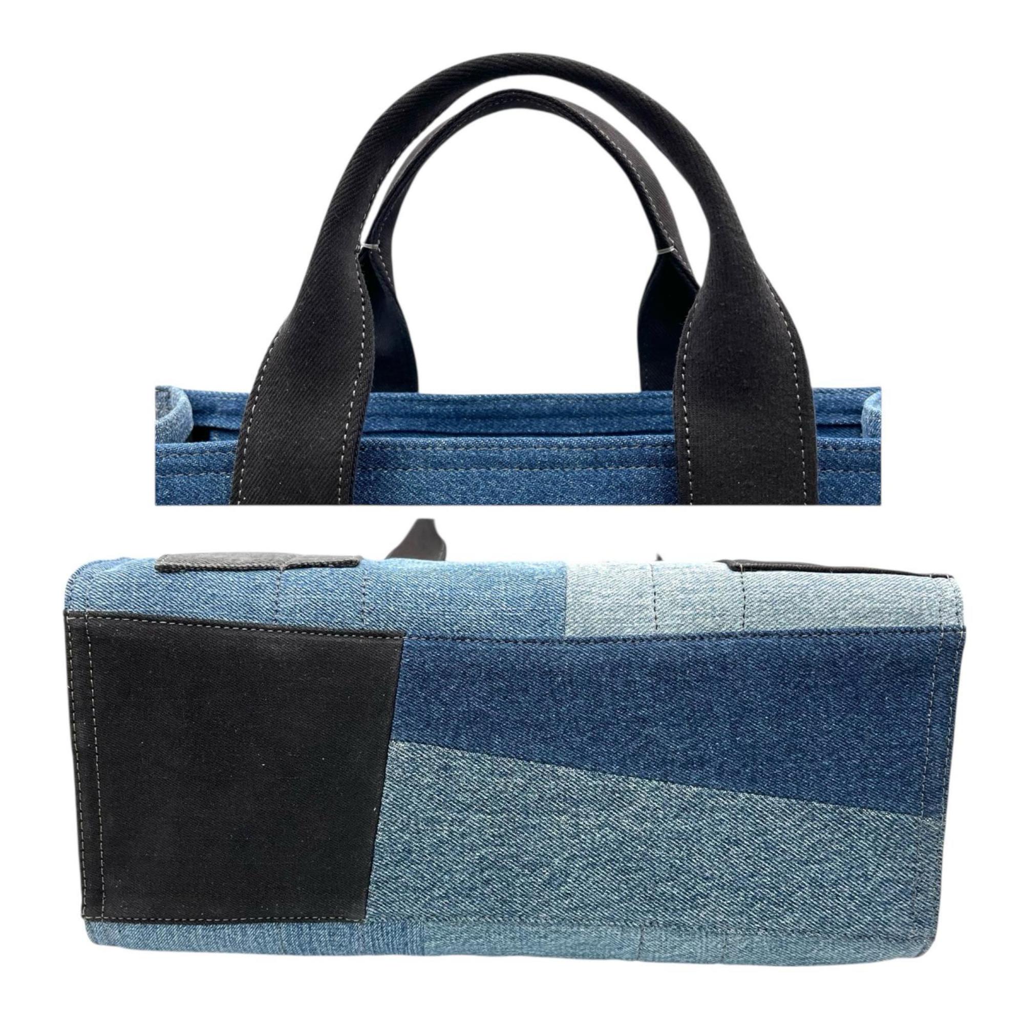 Coach Blue Denim Handbag (Pre-Owned)