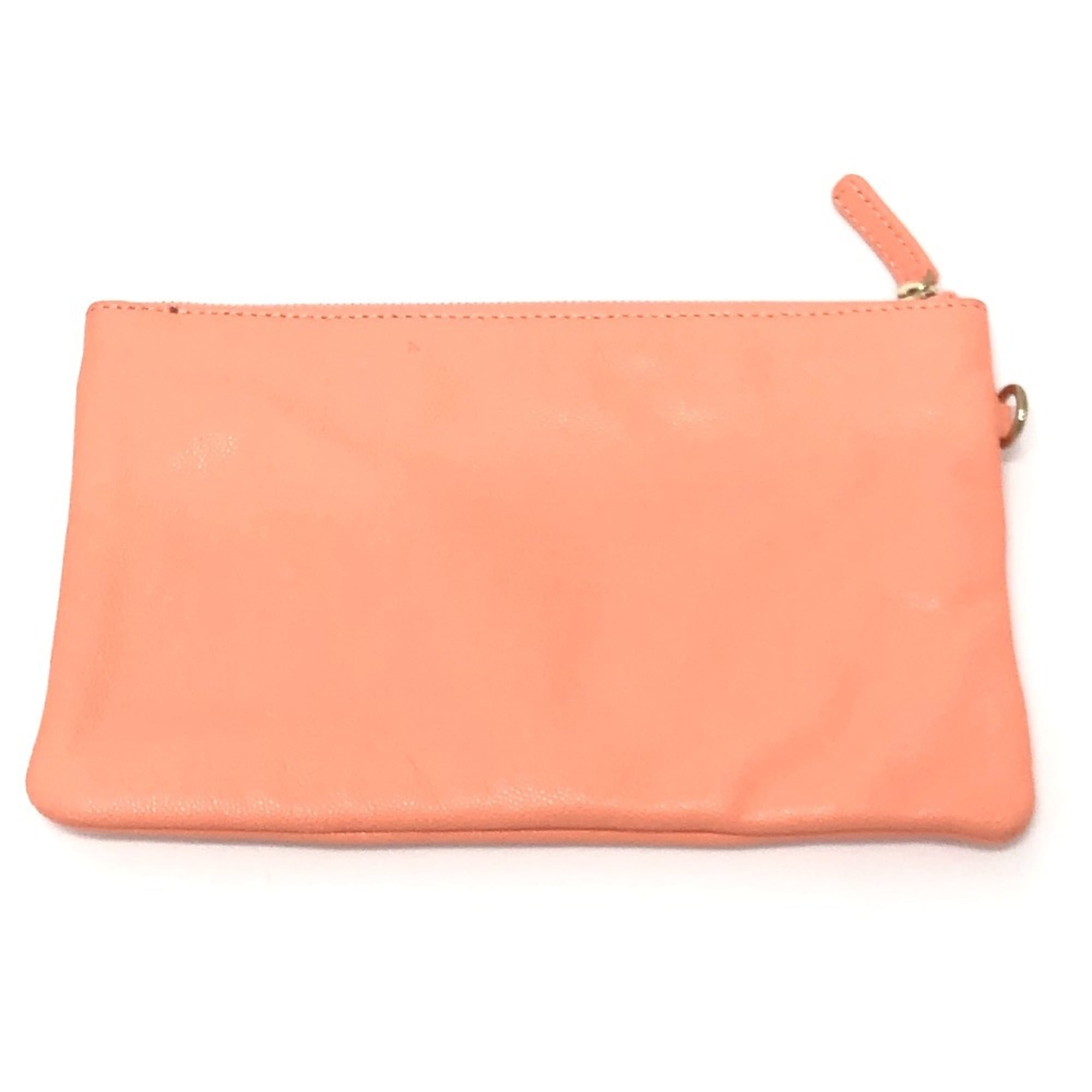 Chanel Matelasse Coral Pink Grained Calfskin Handbag Shoulder Bag (Pre-Owned)