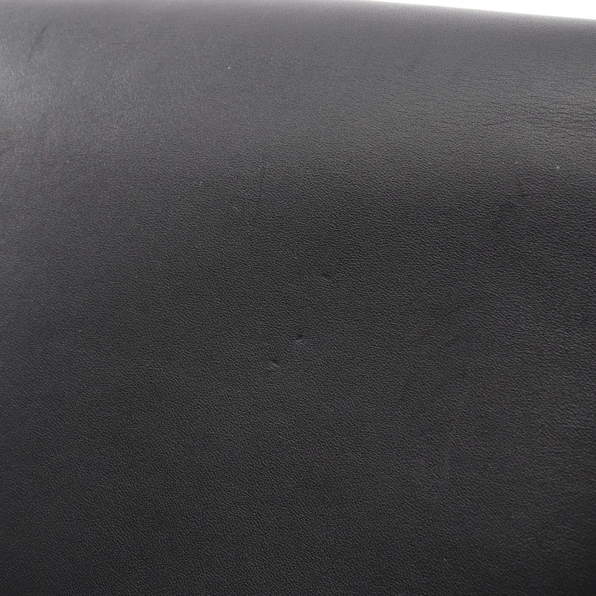 Saint Laurent Black Leather Handbag Shoulder Bag (Pre-Owned)