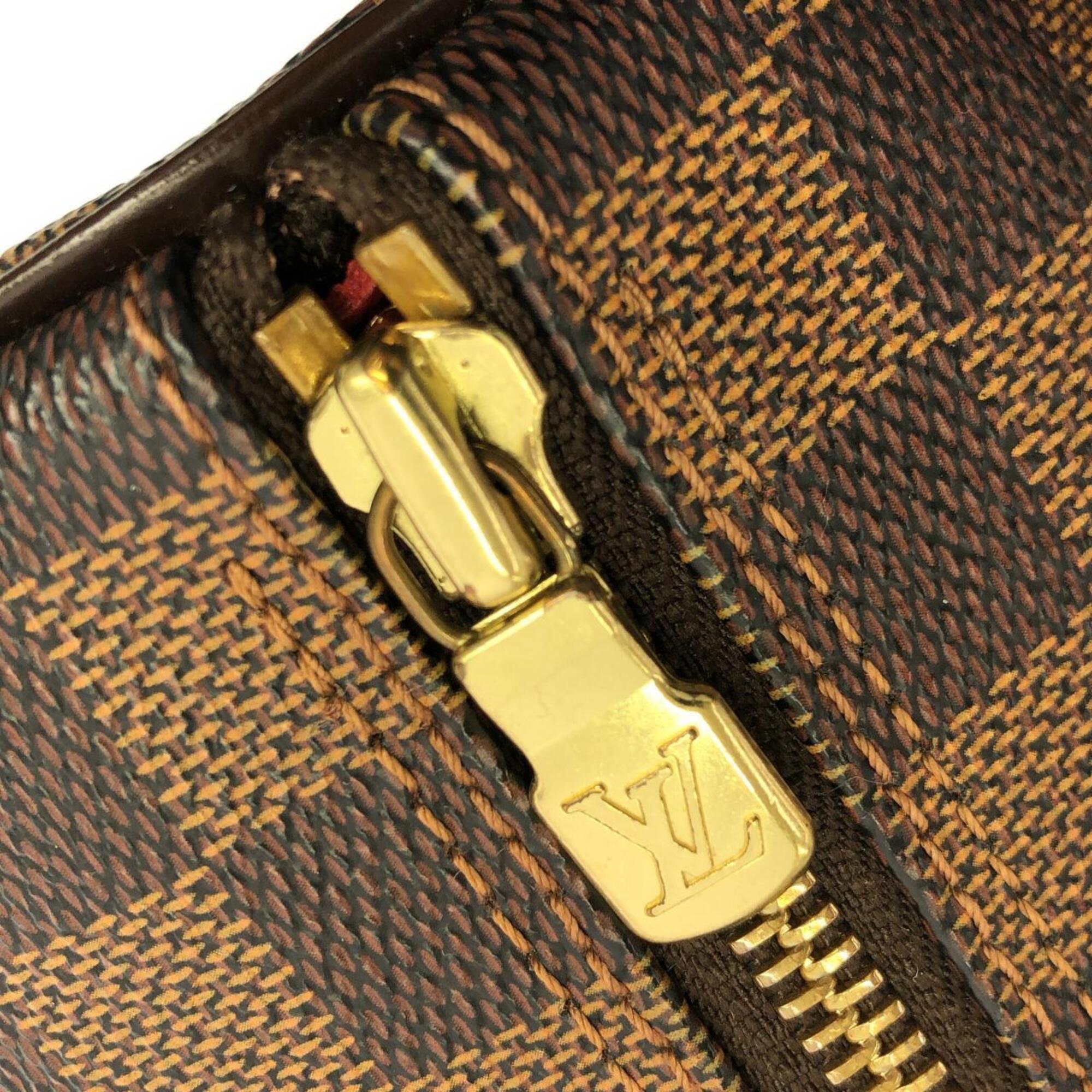 Louis Vuitton Brown Coated Canvas Handbag (Pre-Owned)
