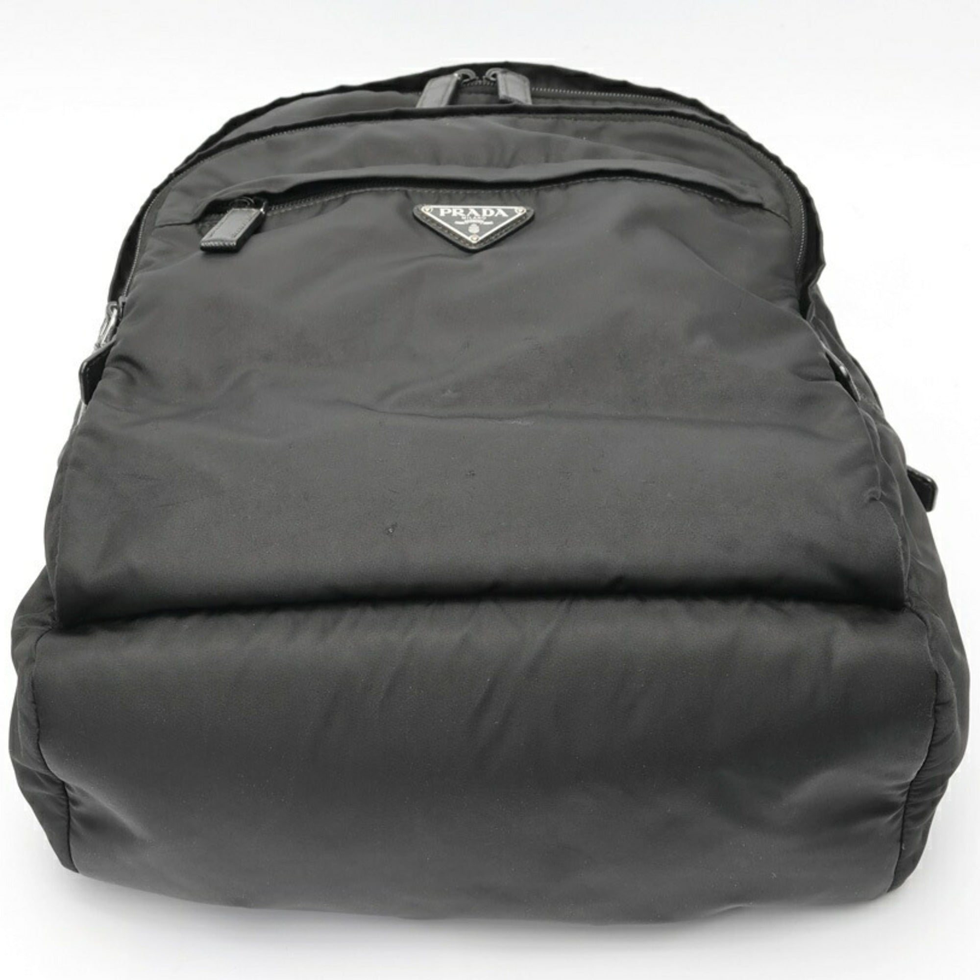 Prada Black Nylon Backpack (Pre-Owned)