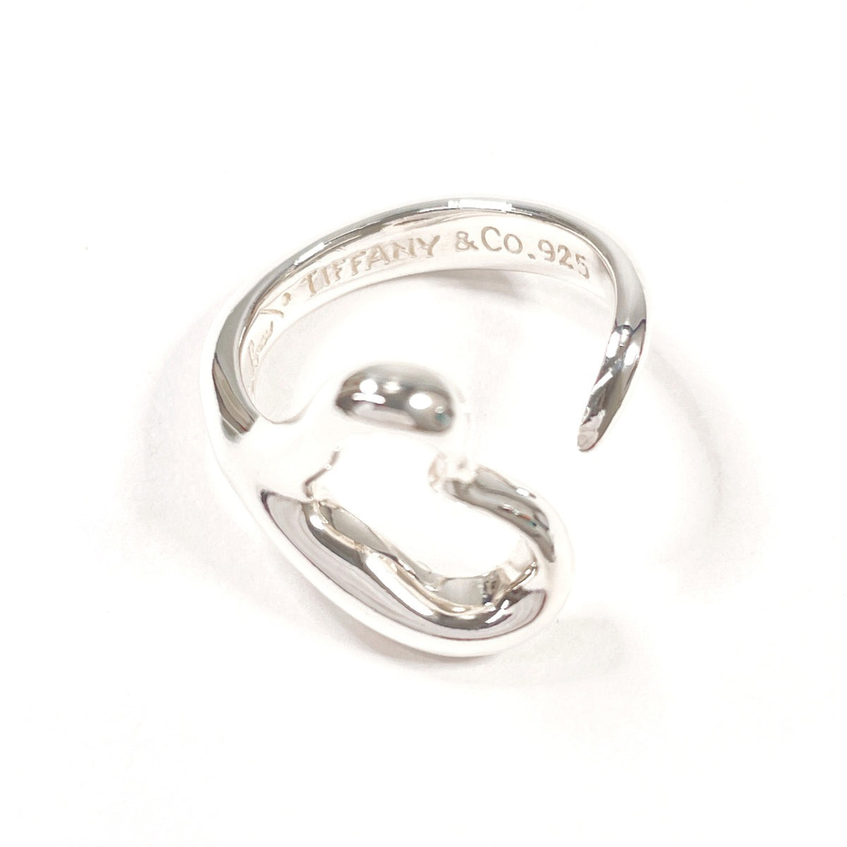 Tiffany Silver Silver 925 Band Ring (Pre-Owned)