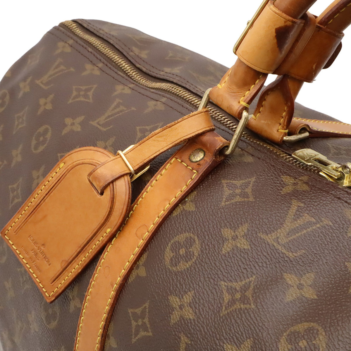 Louis Vuitton Brown Monogram Monogram Boston Bag Handbag (Pre-Owned)