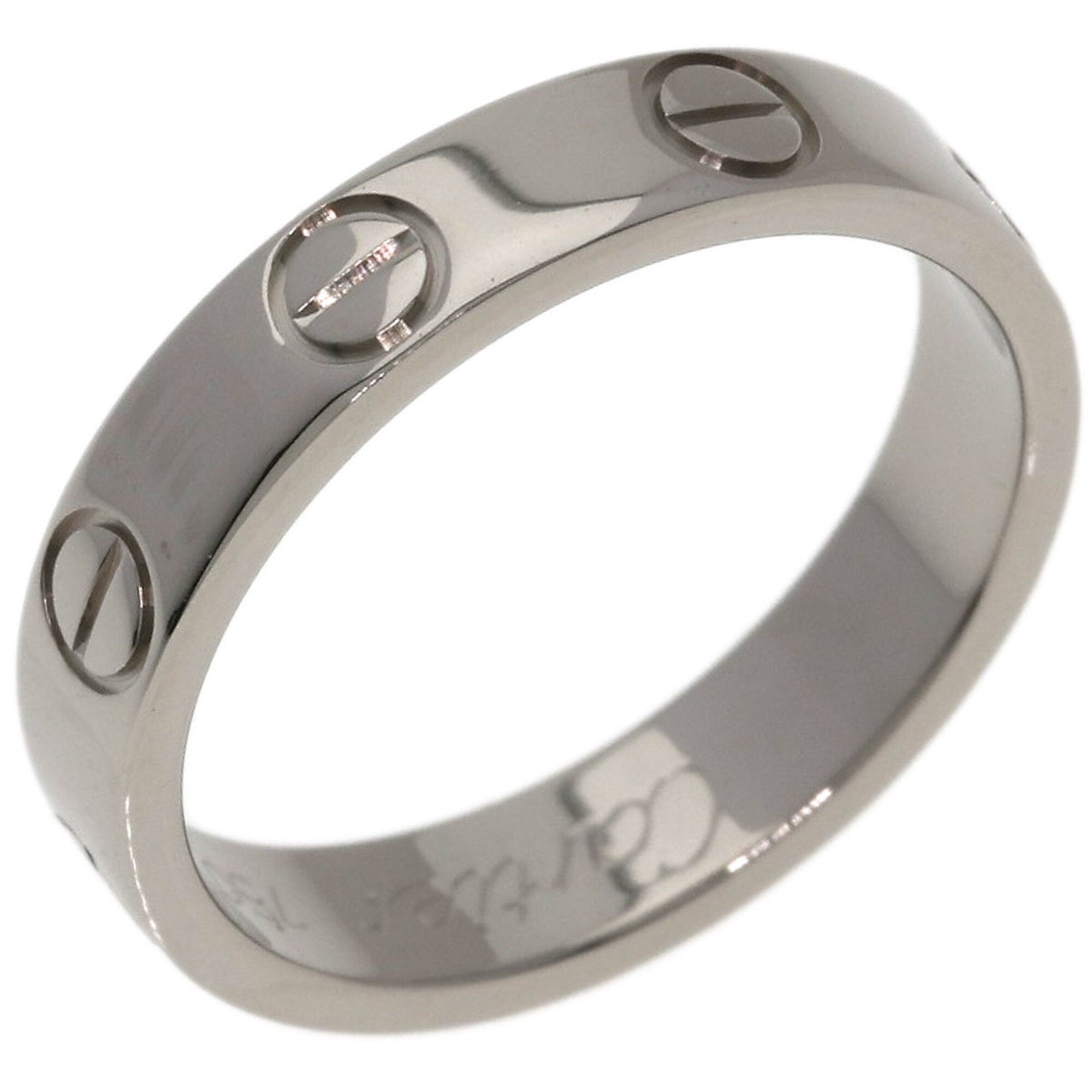 Cartier White Gold (18K) Band Ring (Pre-Owned)
