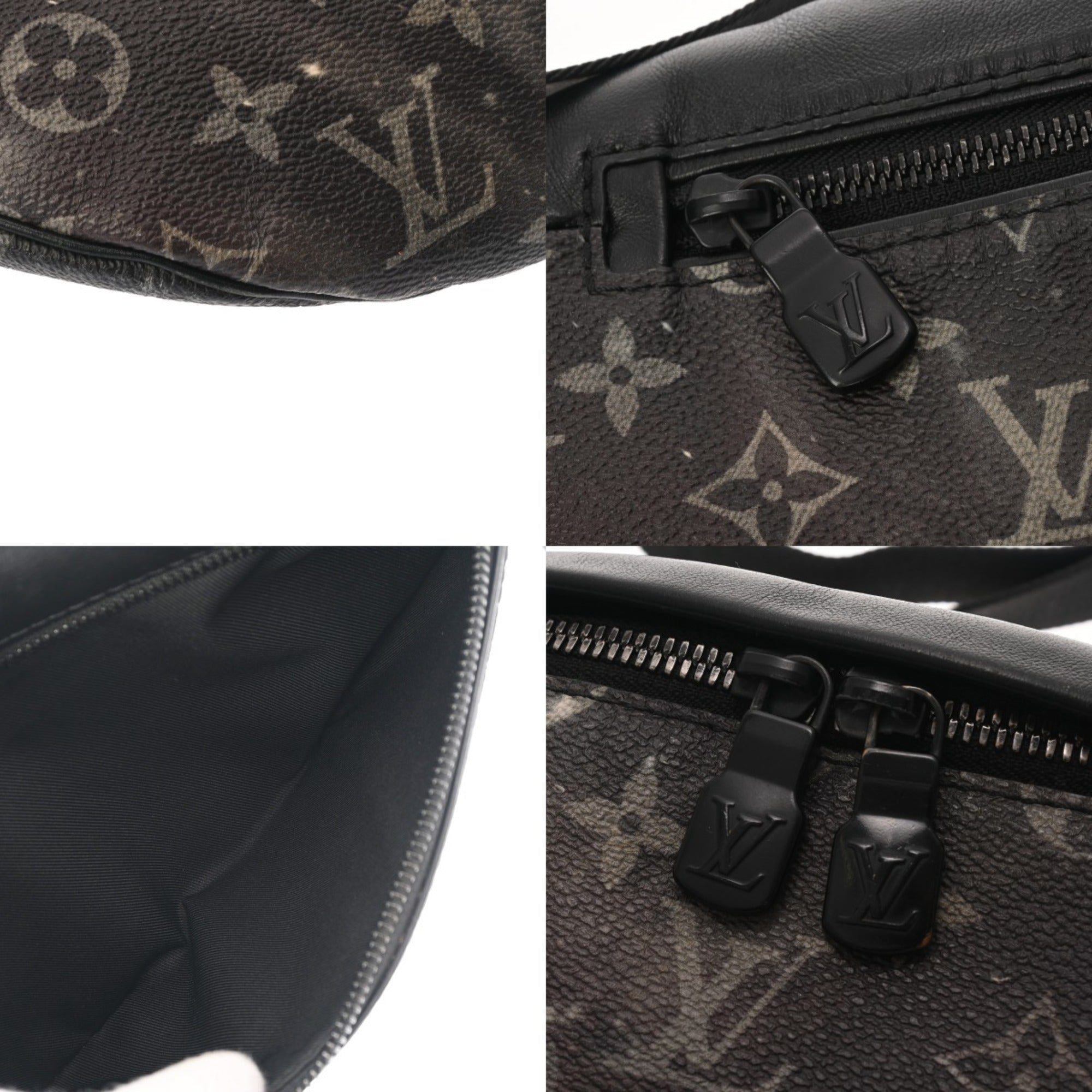 Louis Vuitton Noir Monogram Sling Bag (Pre-Owned)