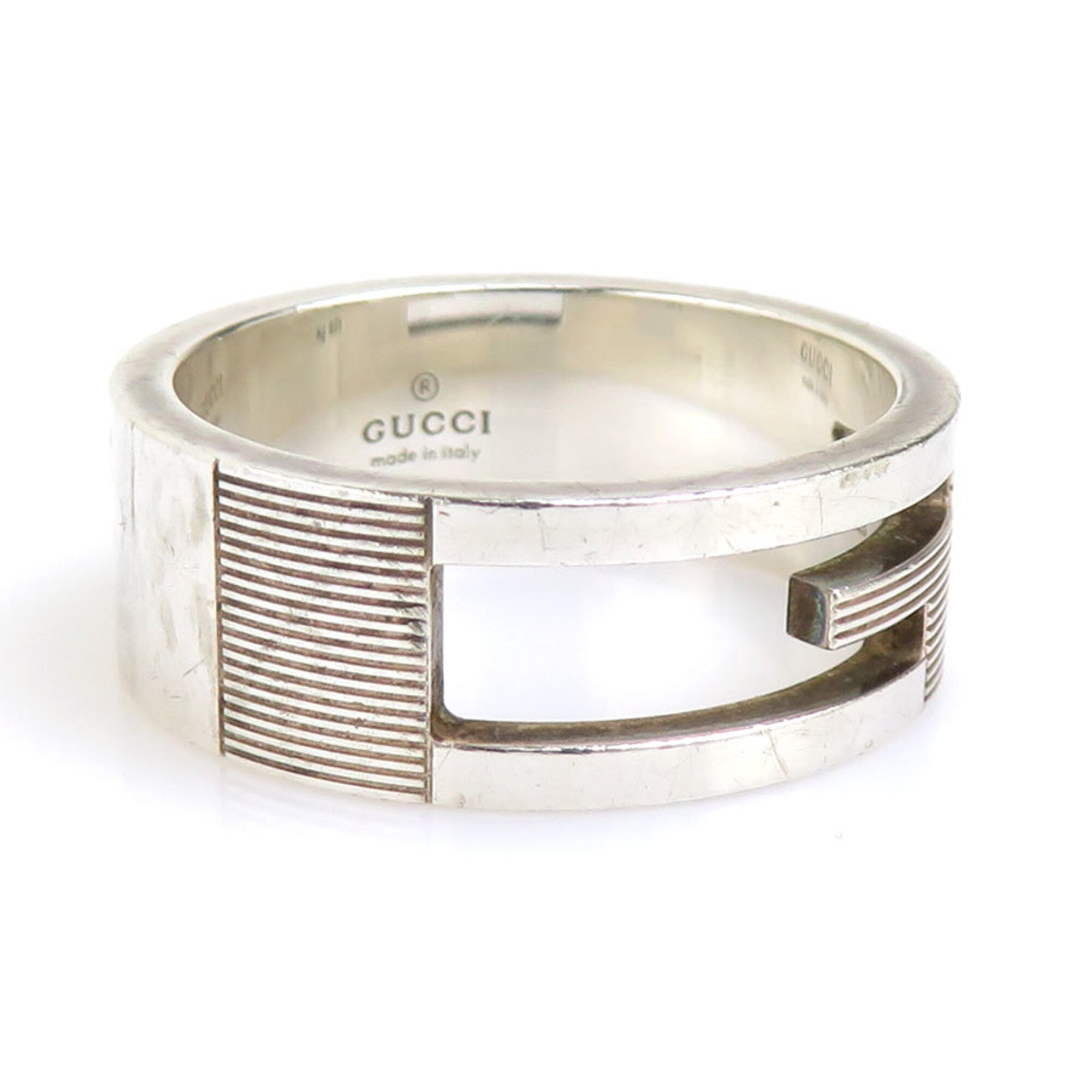 Gucci Silver Silver 925 Band Ring (Pre-Owned)