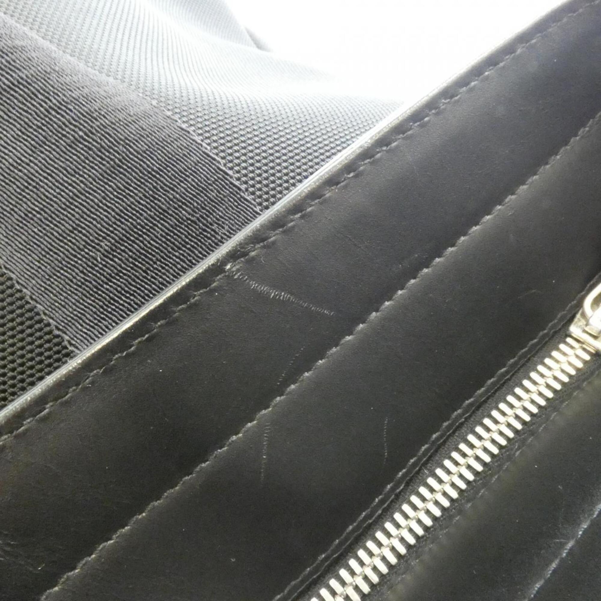 Gucci Black Canvas Handbag (Pre-Owned)