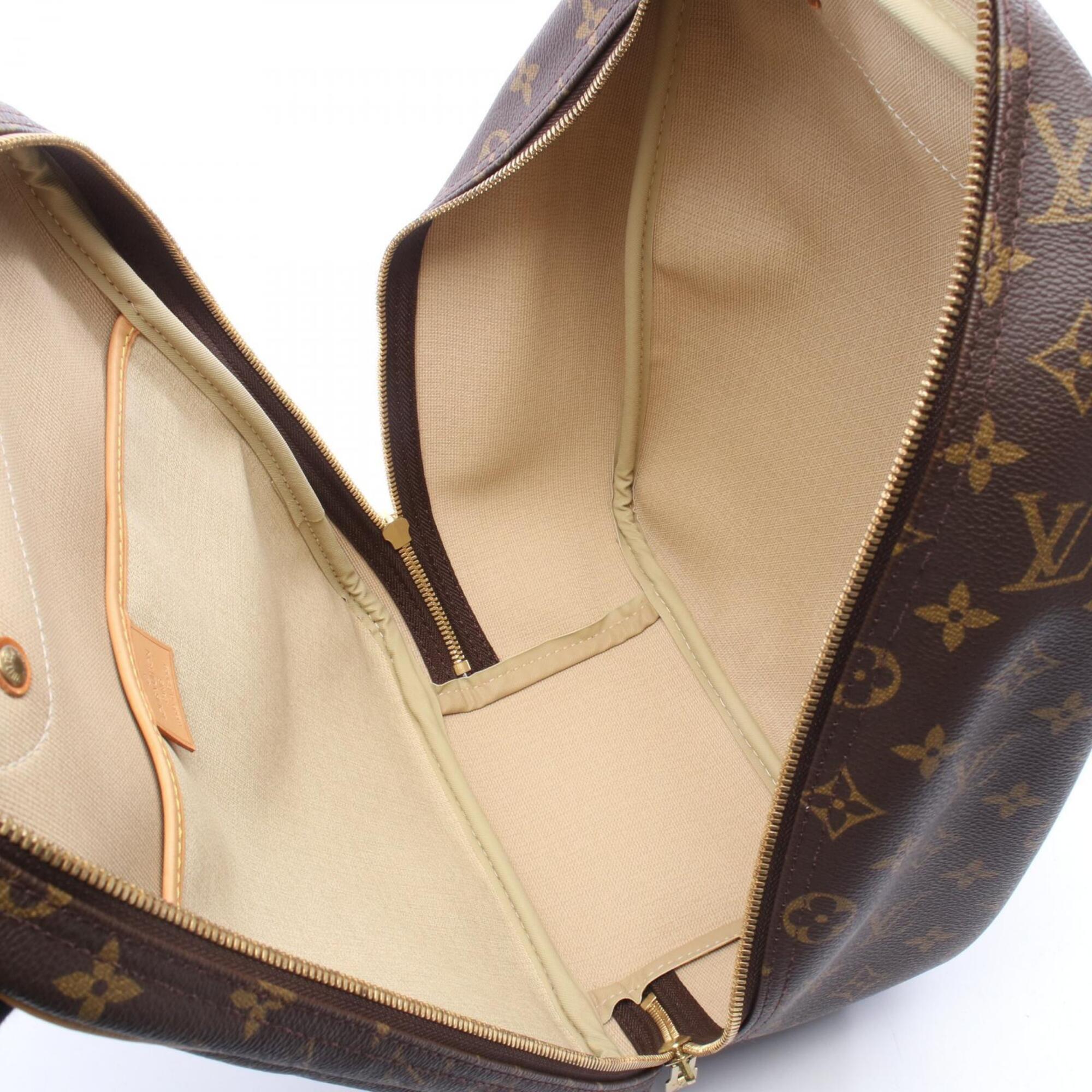 Louis Vuitton Brown Coated Canvas Pvc Leather Monogram Handbag (Pre-Owned)