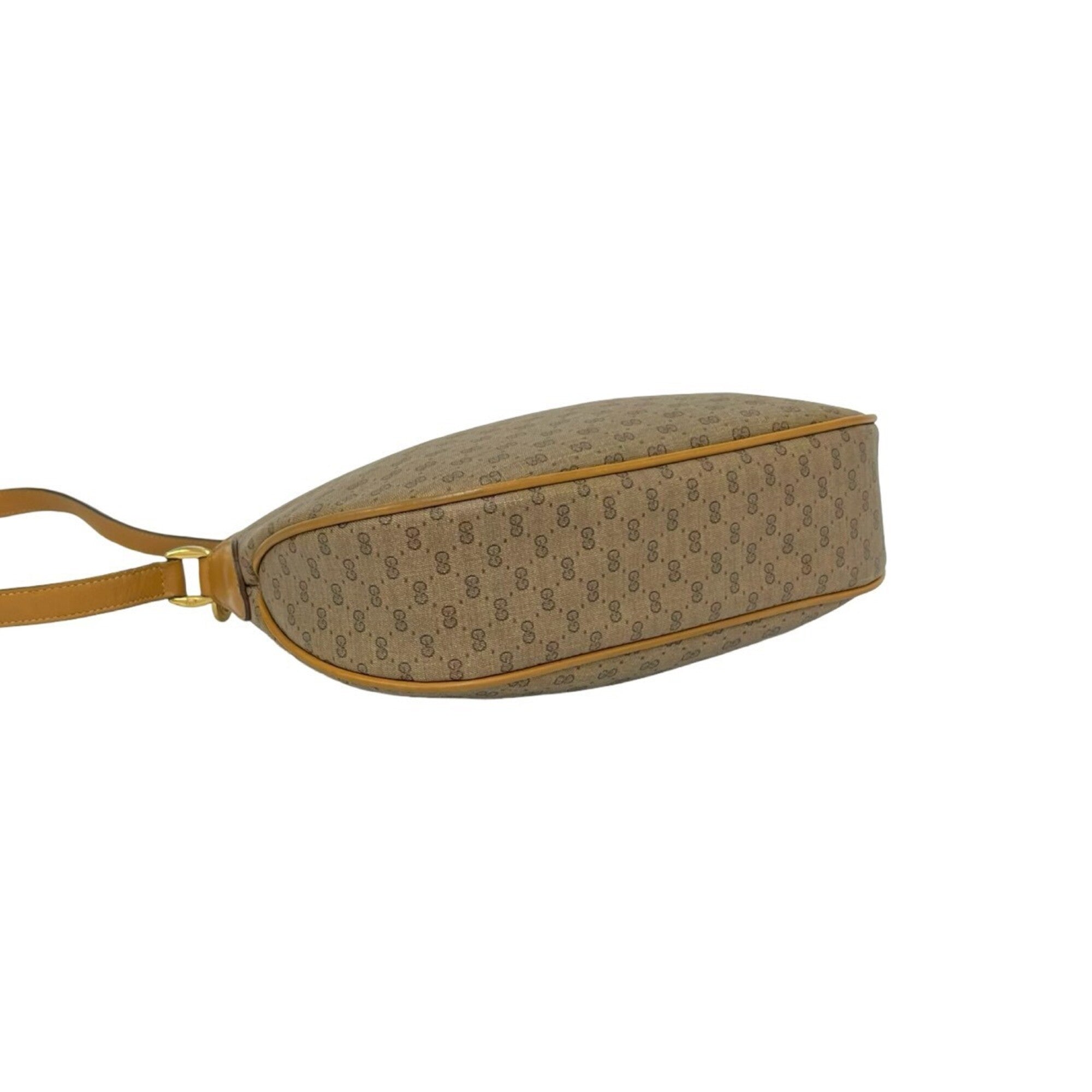 Gucci Brown Pvc Leather Pochette Shoulder Bag (Pre-Owned)