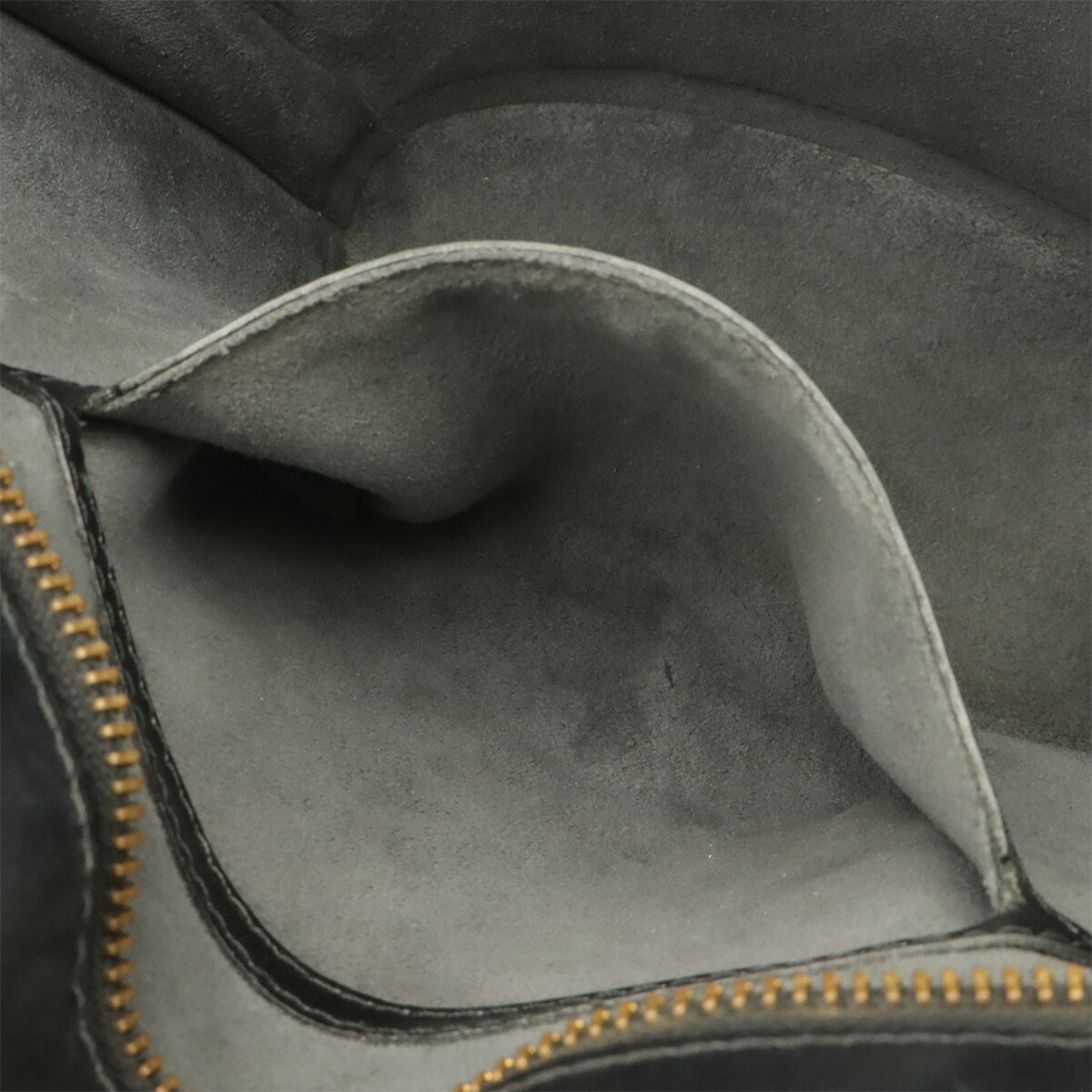 Louis Vuitton Noir Epi Leather Handbag Tote Bag (Pre-Owned)