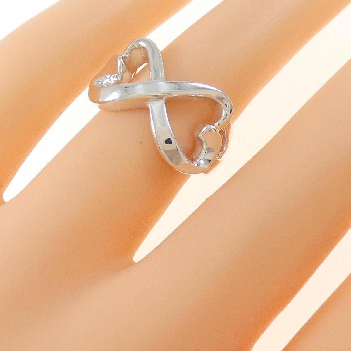 Tiffany Silver 925 Band Ring (Pre-Owned)
