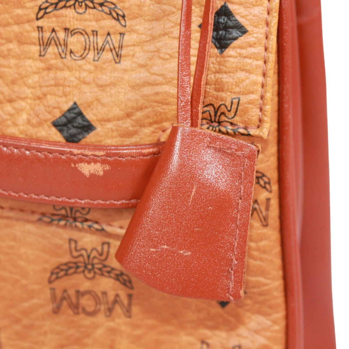 Mcm Brown Leather Handbag (Pre-Owned)