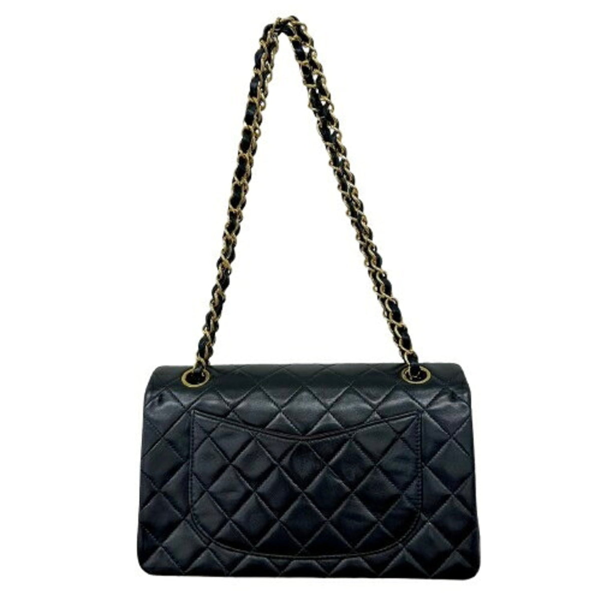 Chanel Black Leather Shoulder Bag (Pre-Owned)