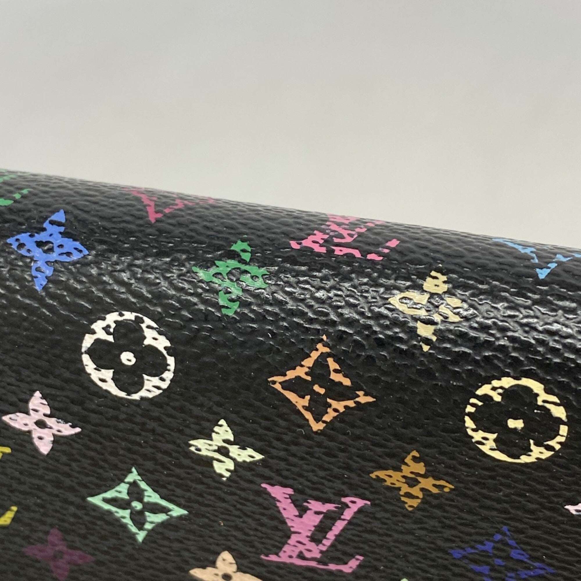 Louis Vuitton Grenade Noir Long Wallet (Bi-Fold) (Pre-Owned)