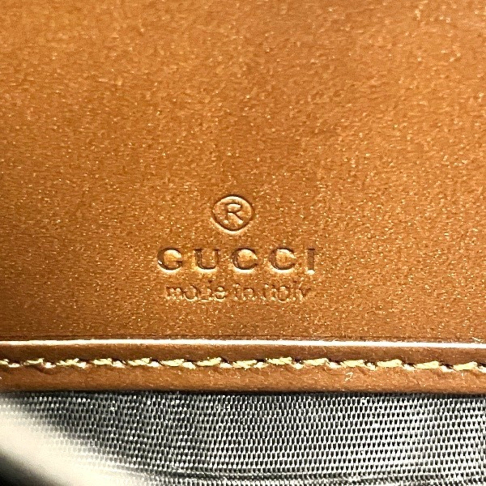 Gucci Beige Gg Supreme Long Wallet (Bi-Fold) (Pre-Owned)