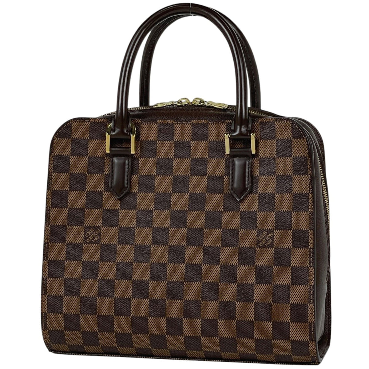 Louis Vuitton Damier Brown Damier Canvas Handbag (Pre-Owned)