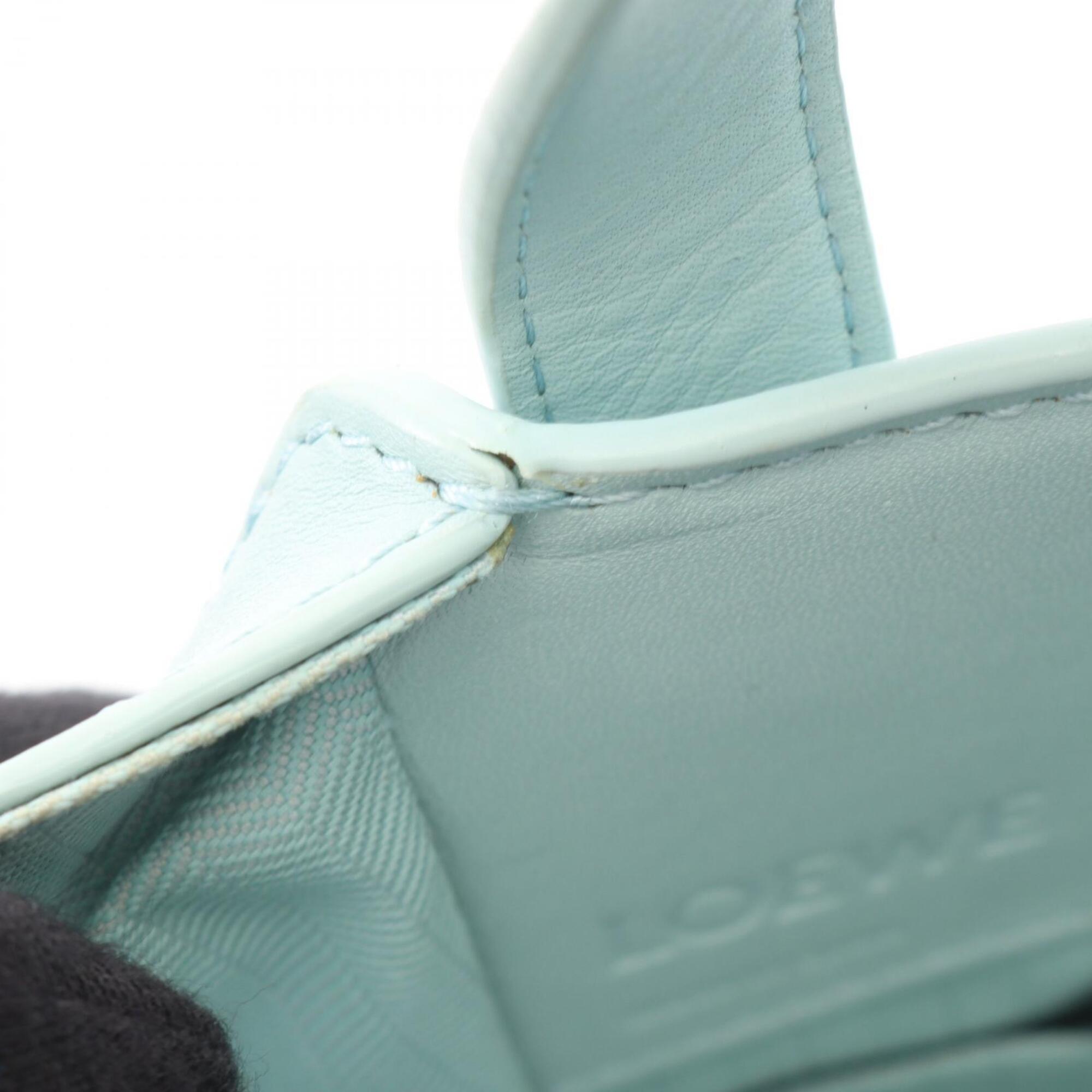 Loewe Hammock Blue Leather Handbag (Pre-Owned)