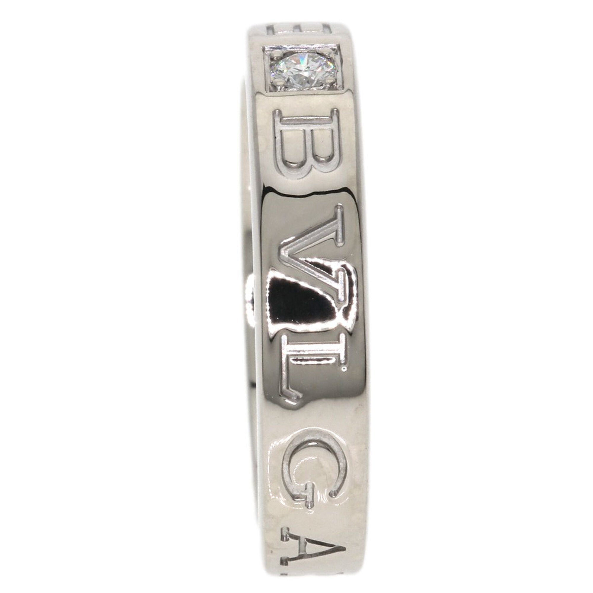 Bvlgari White Gold (18K) Band Ring (Pre-Owned)
