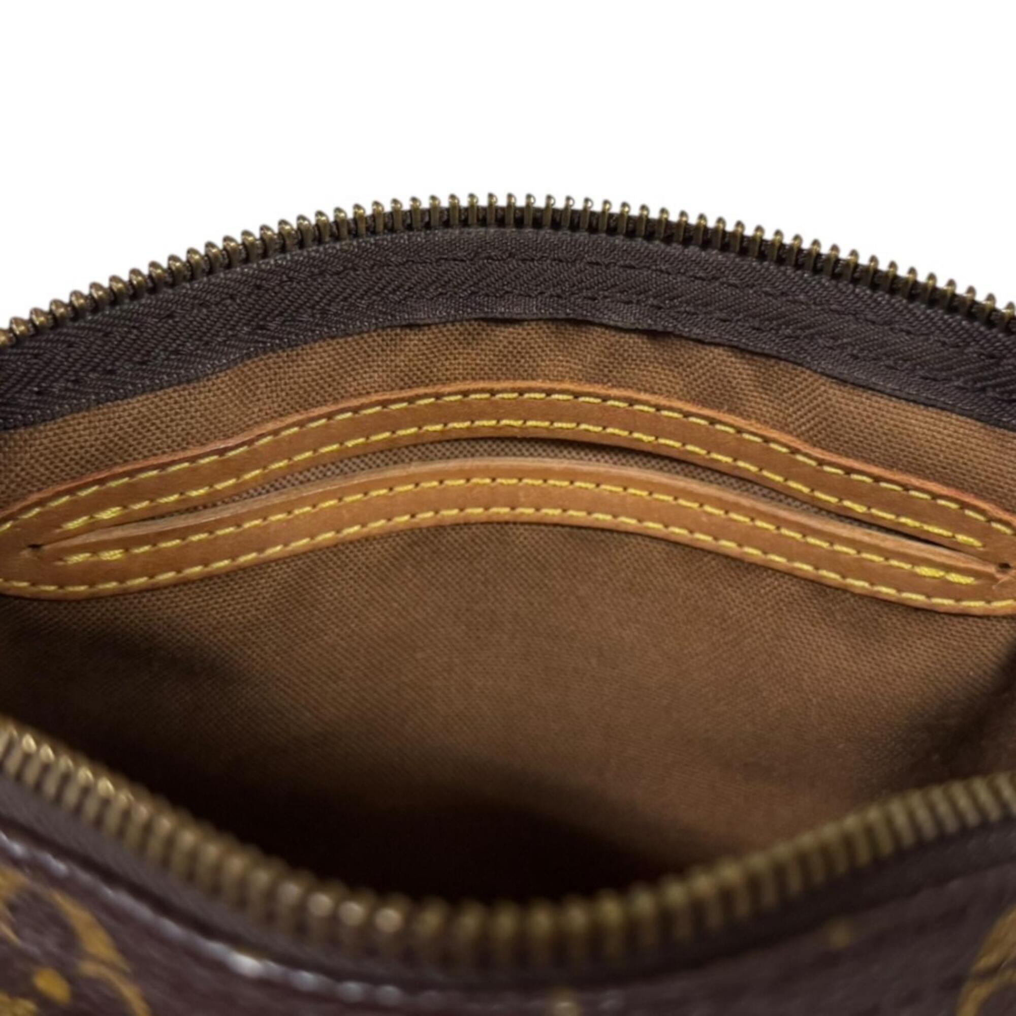 Louis Vuitton Brown Monogram Canvas Handbag (Pre-Owned)