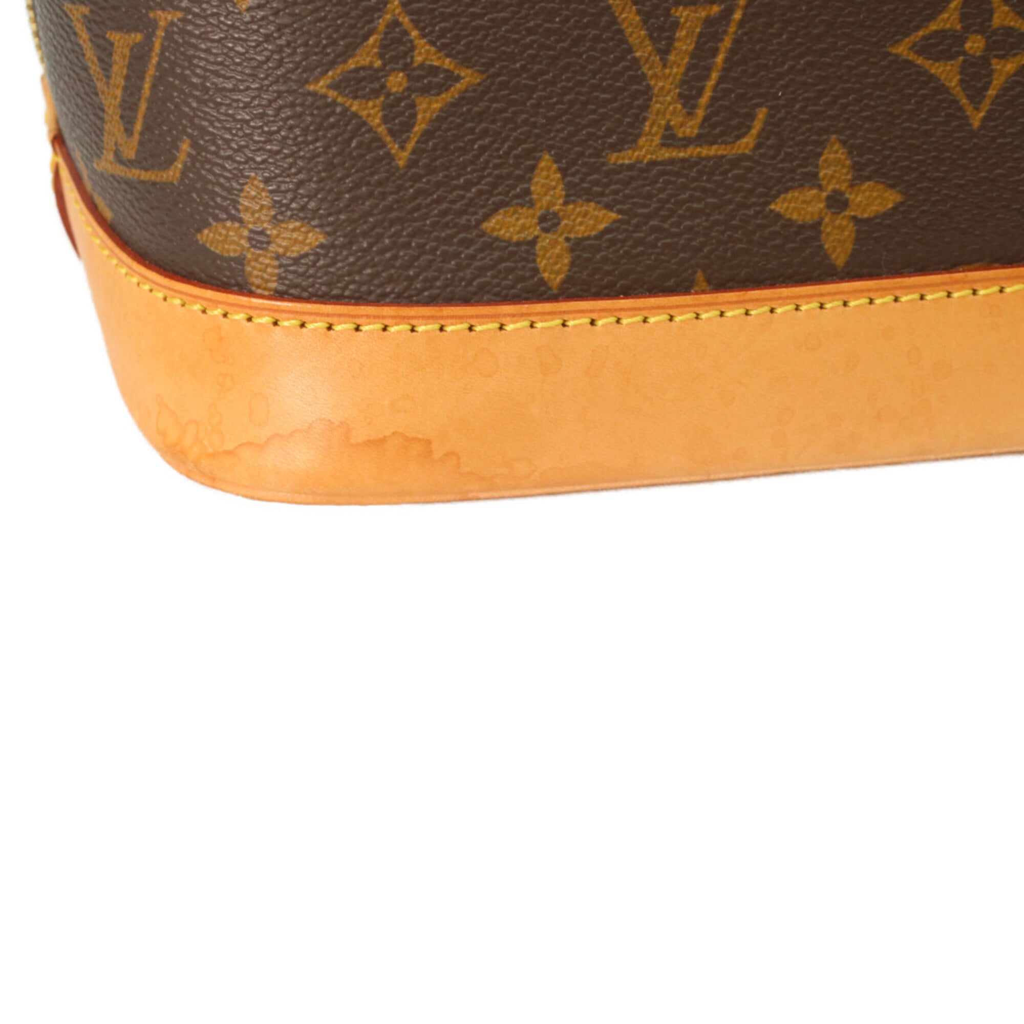 Louis Vuitton Beige Monogram Handbag (Pre-Owned)