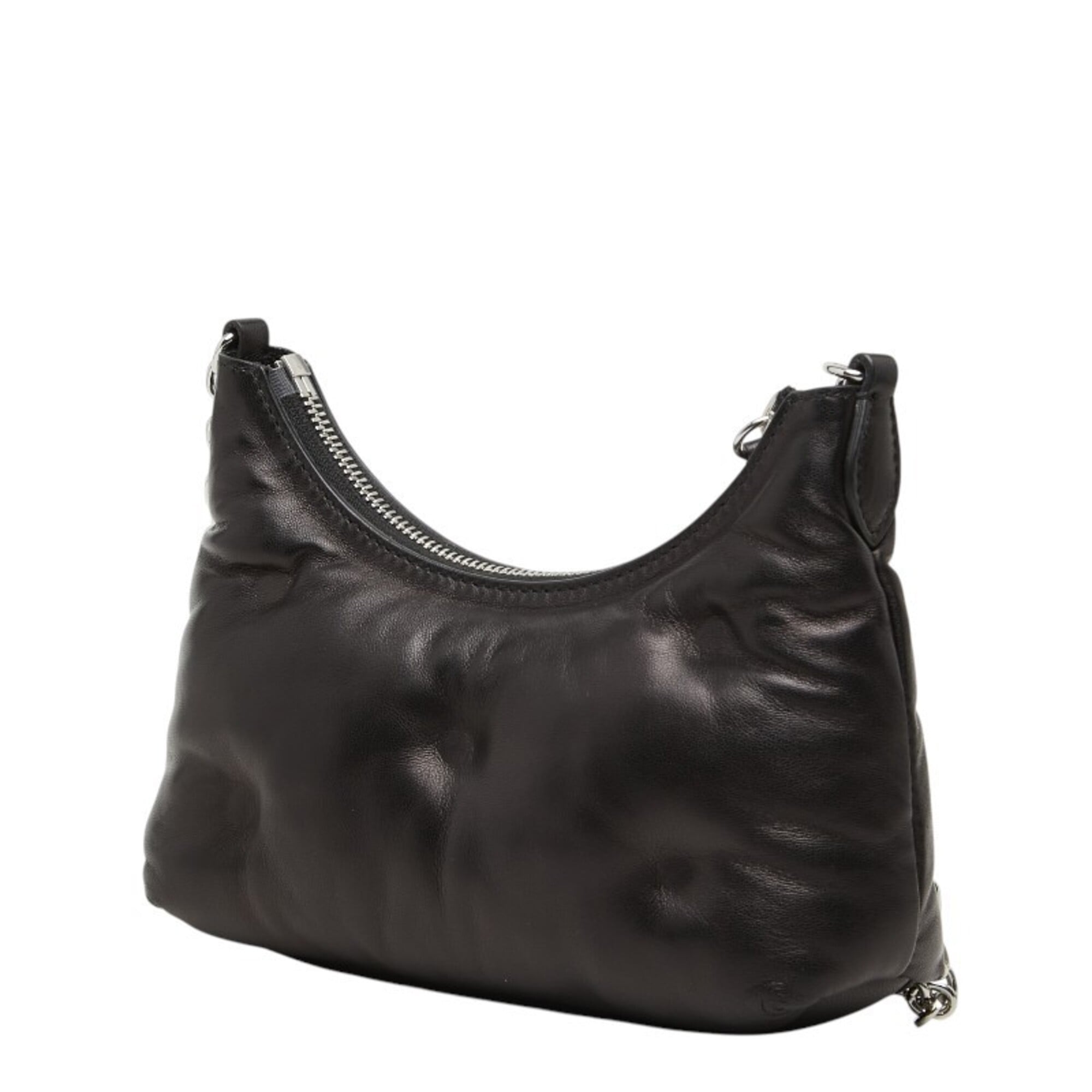 Maison Margiela Black Leather Shoulder Bag (Pre-Owned)