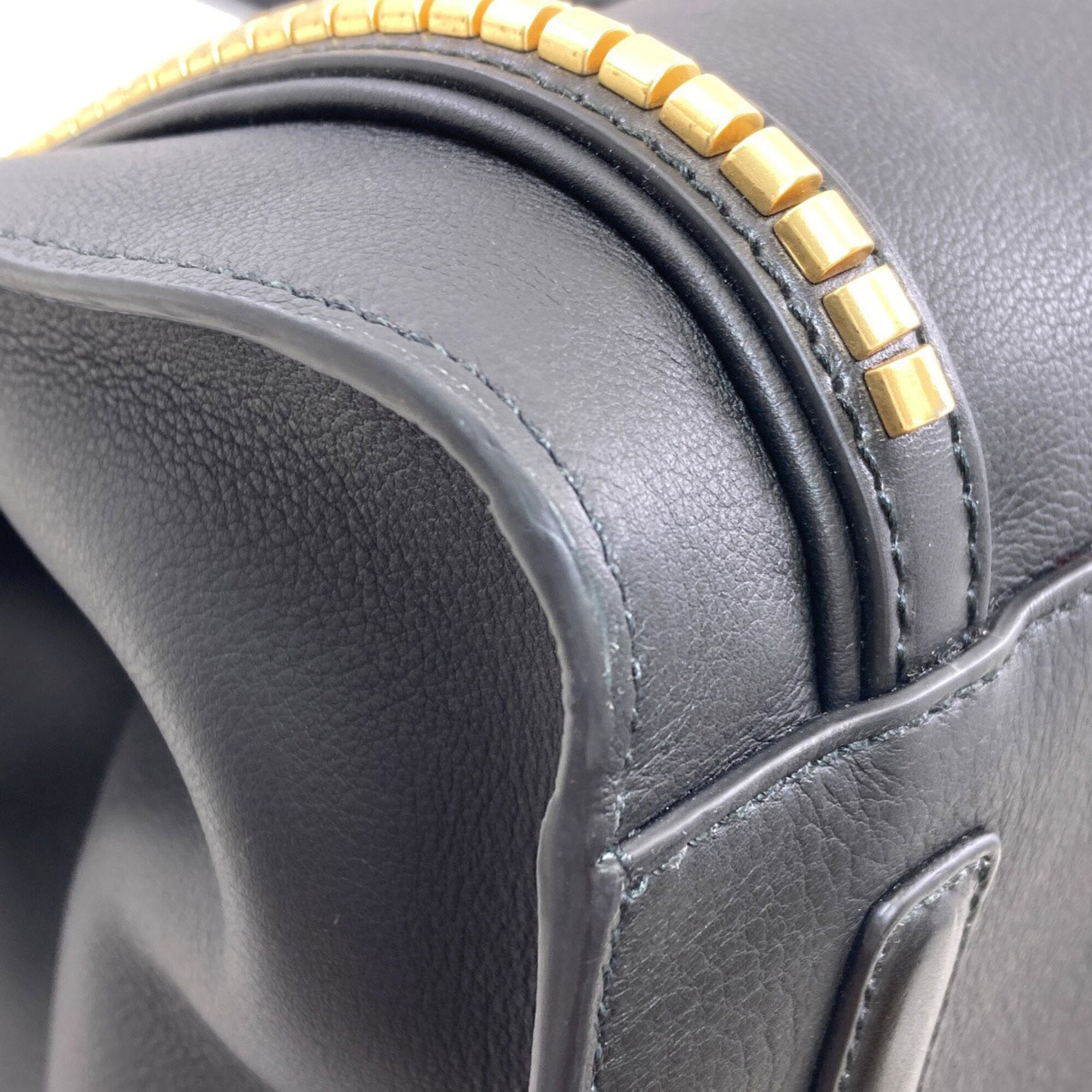 Bally Black Leather Tote Bag (Pre-Owned)
