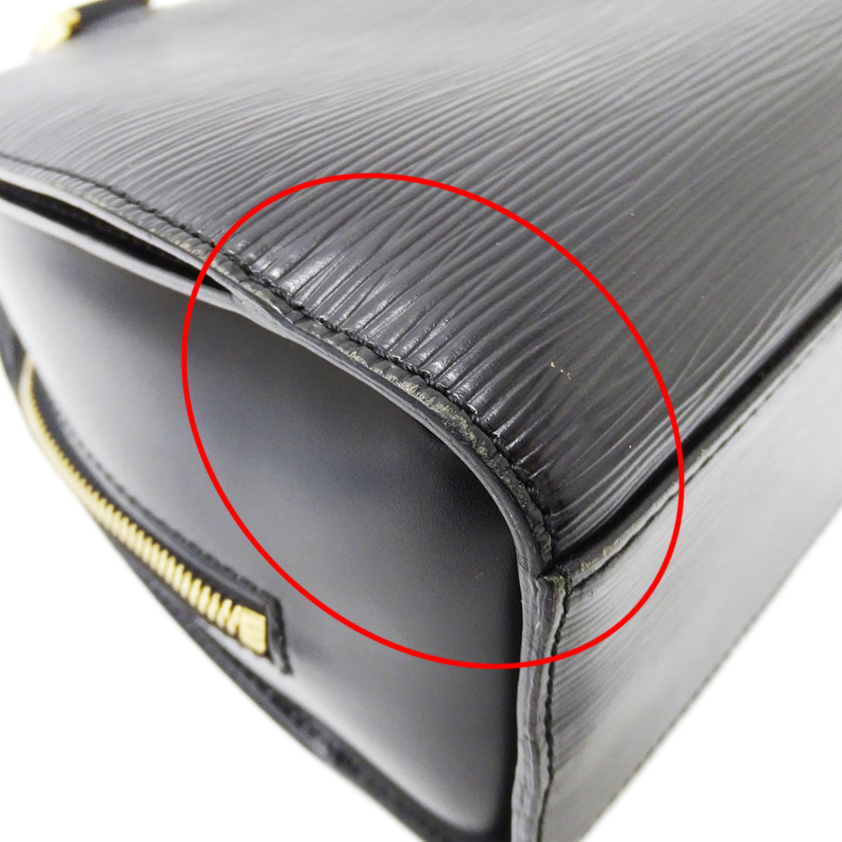 Louis Vuitton Noir Epi Leather Handbag (Pre-Owned)