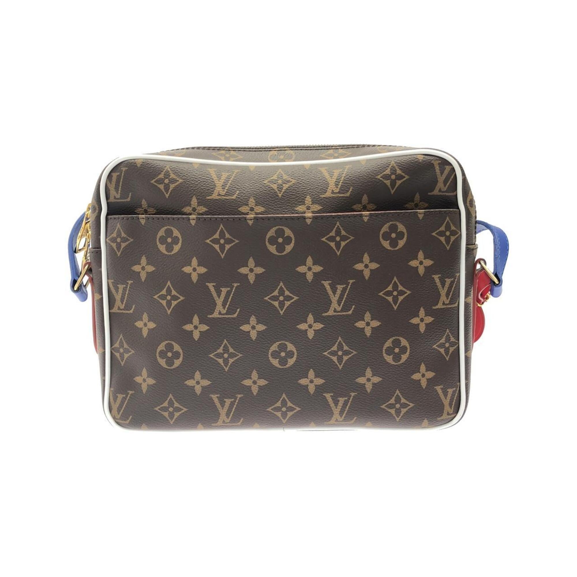 Louis Vuitton Marron Monogram Coated Canvas Shoulder Bag (Pre-Owned)