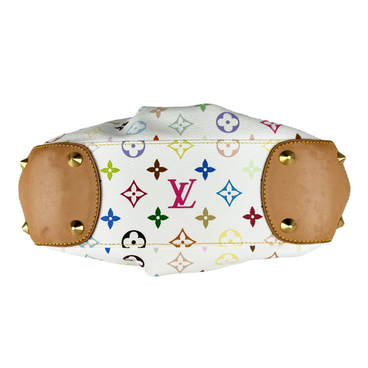Louis Vuitton Blanc Multi-Color Monogram Multicolore Handbag (Pre-Owned)
