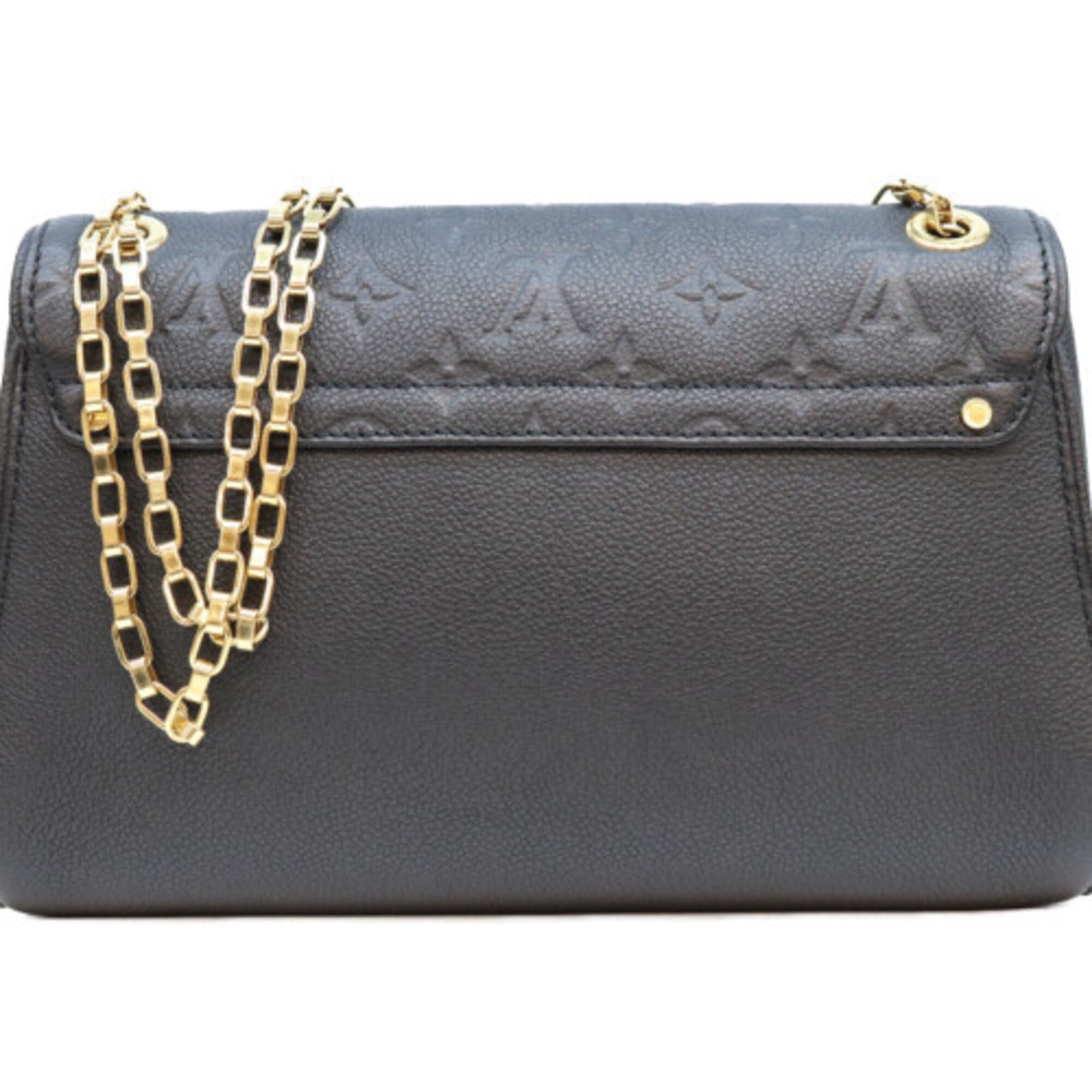 Louis Vuitton Black Monogram Empreinte Shoulder Bag (Pre-Owned)
